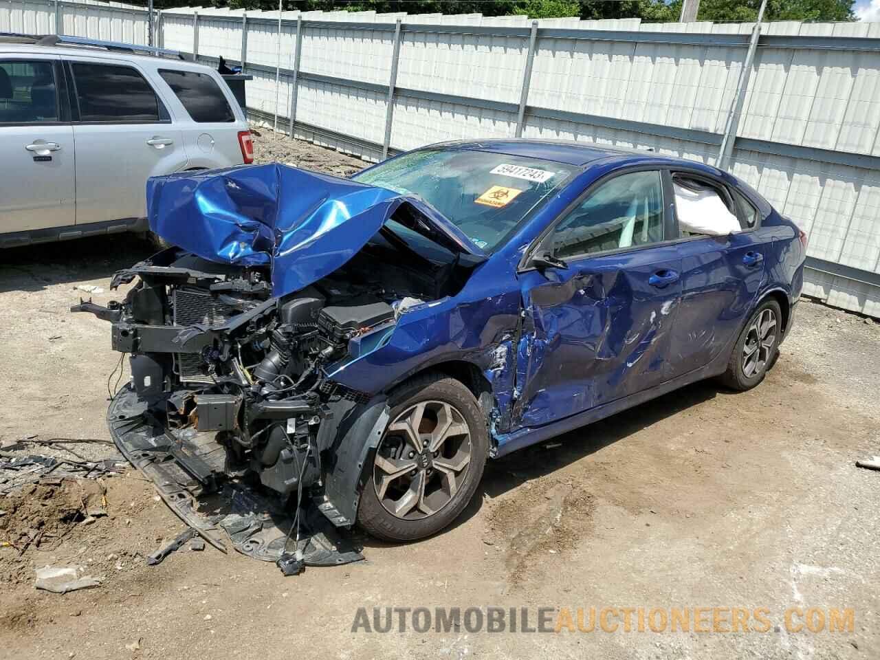 3KPF24AD9KE123514 KIA FORTE 2019