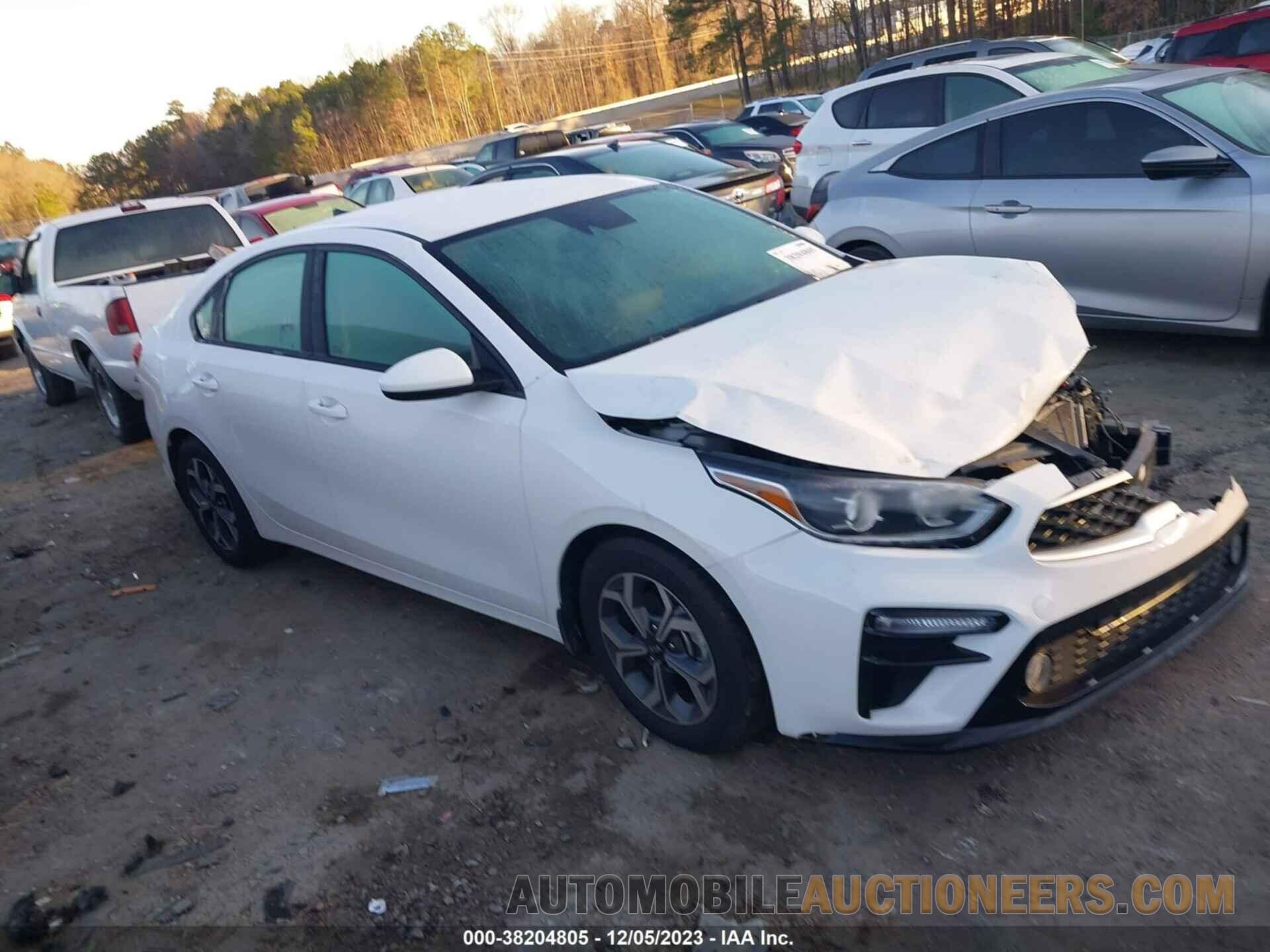 3KPF24AD9KE126171 KIA FORTE 2019