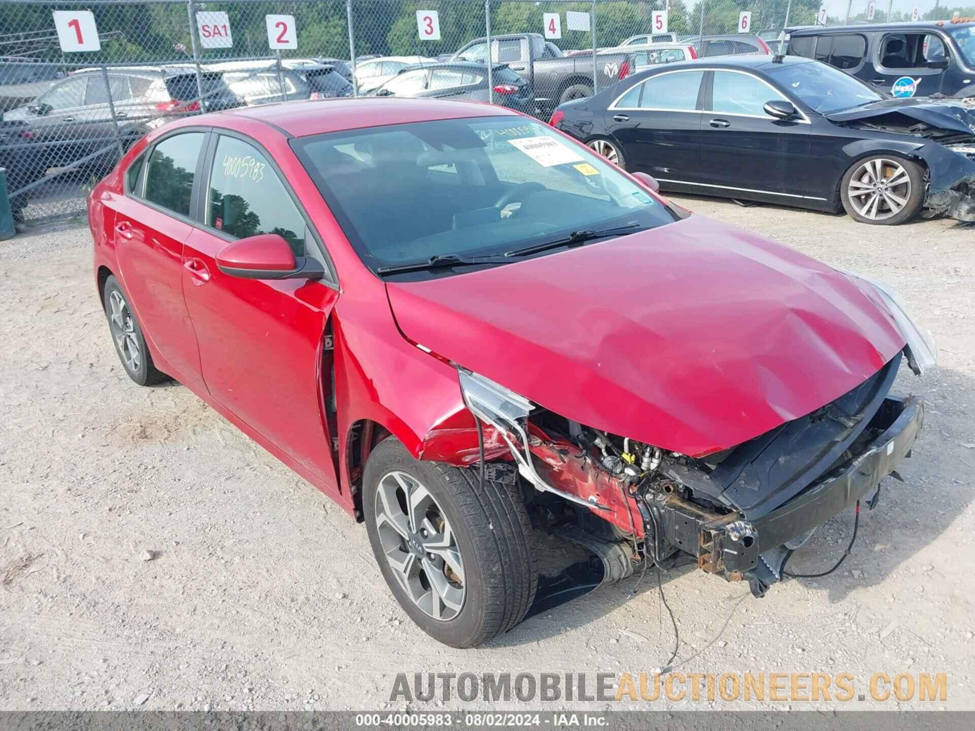 3KPF24AD9LE167966 KIA FORTE 2020