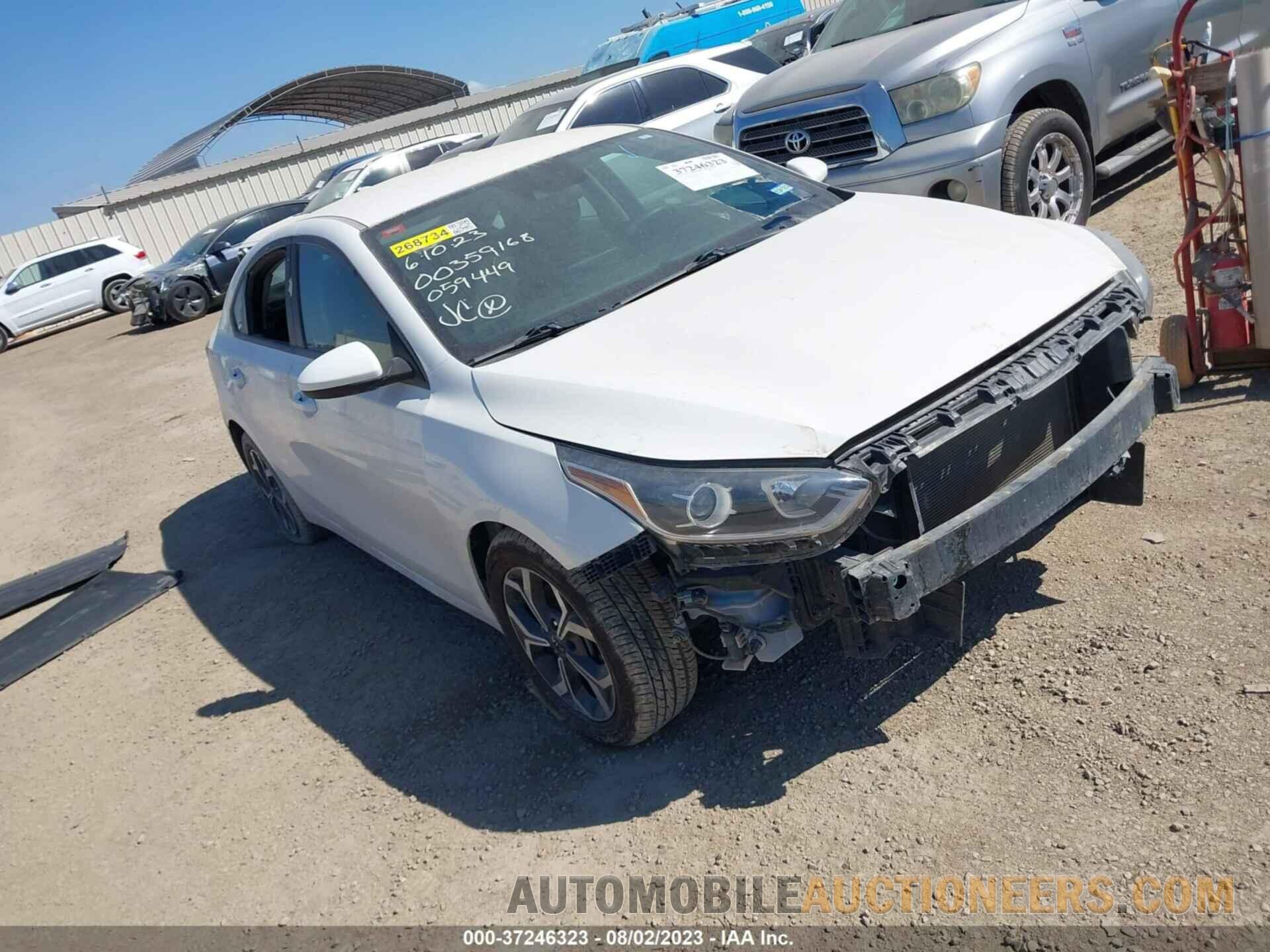 3KPF24ADXKE059449 KIA FORTE 2019