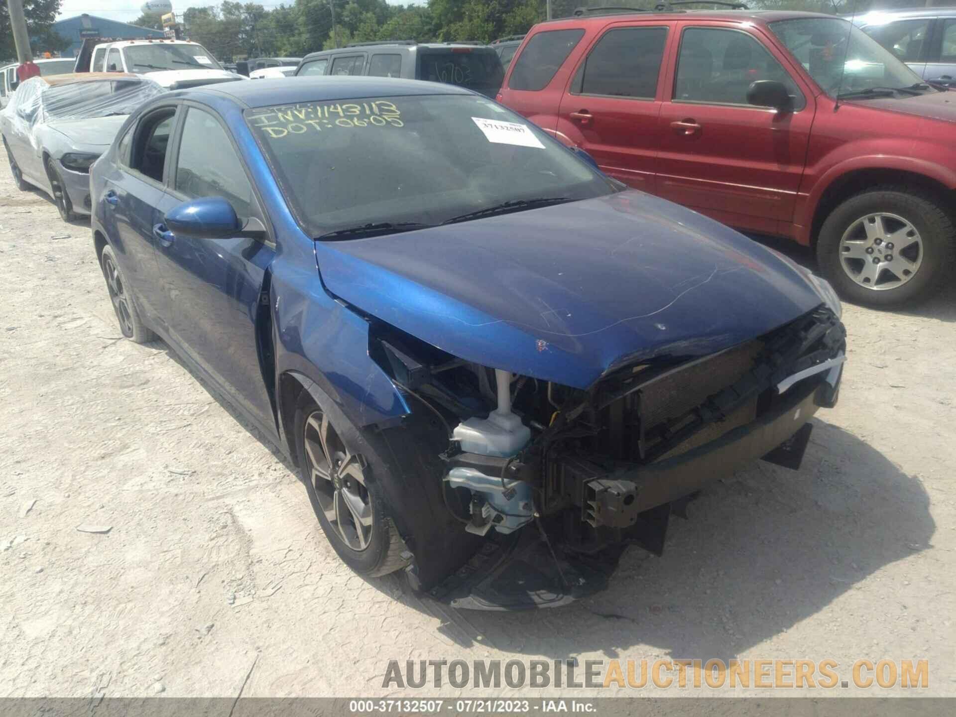 3KPF24ADXKE109265 KIA FORTE 2019