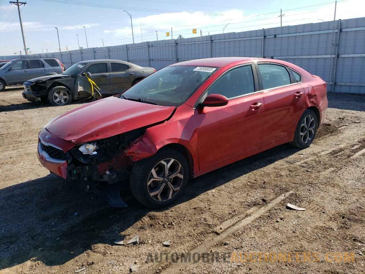 3KPF24ADXKE134909 KIA FORTE 2019