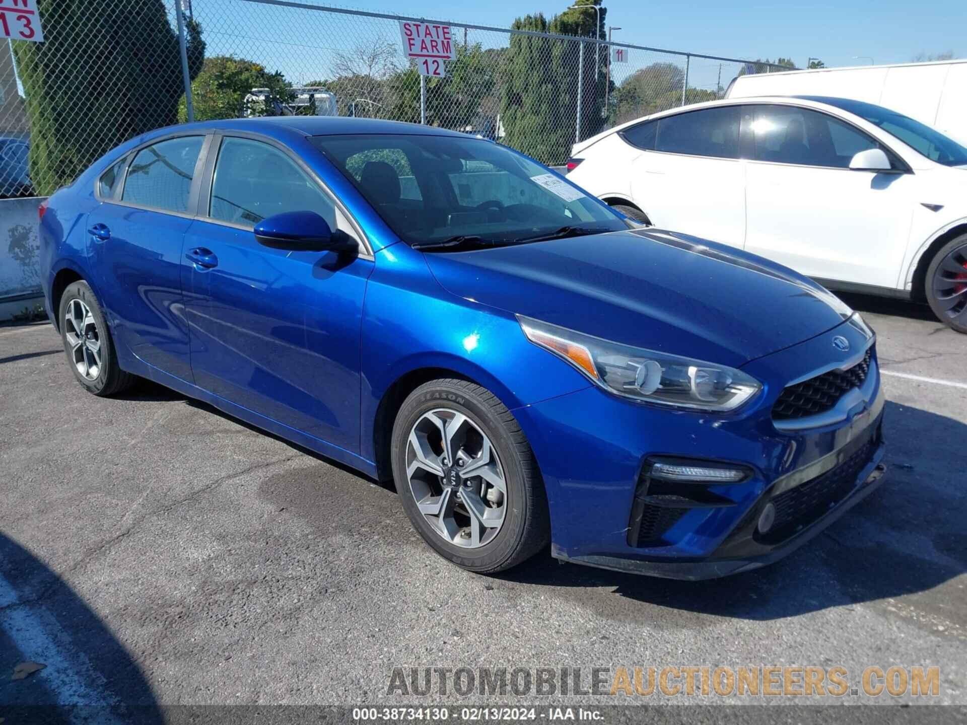 3KPF24ADXLE183660 KIA FORTE 2020