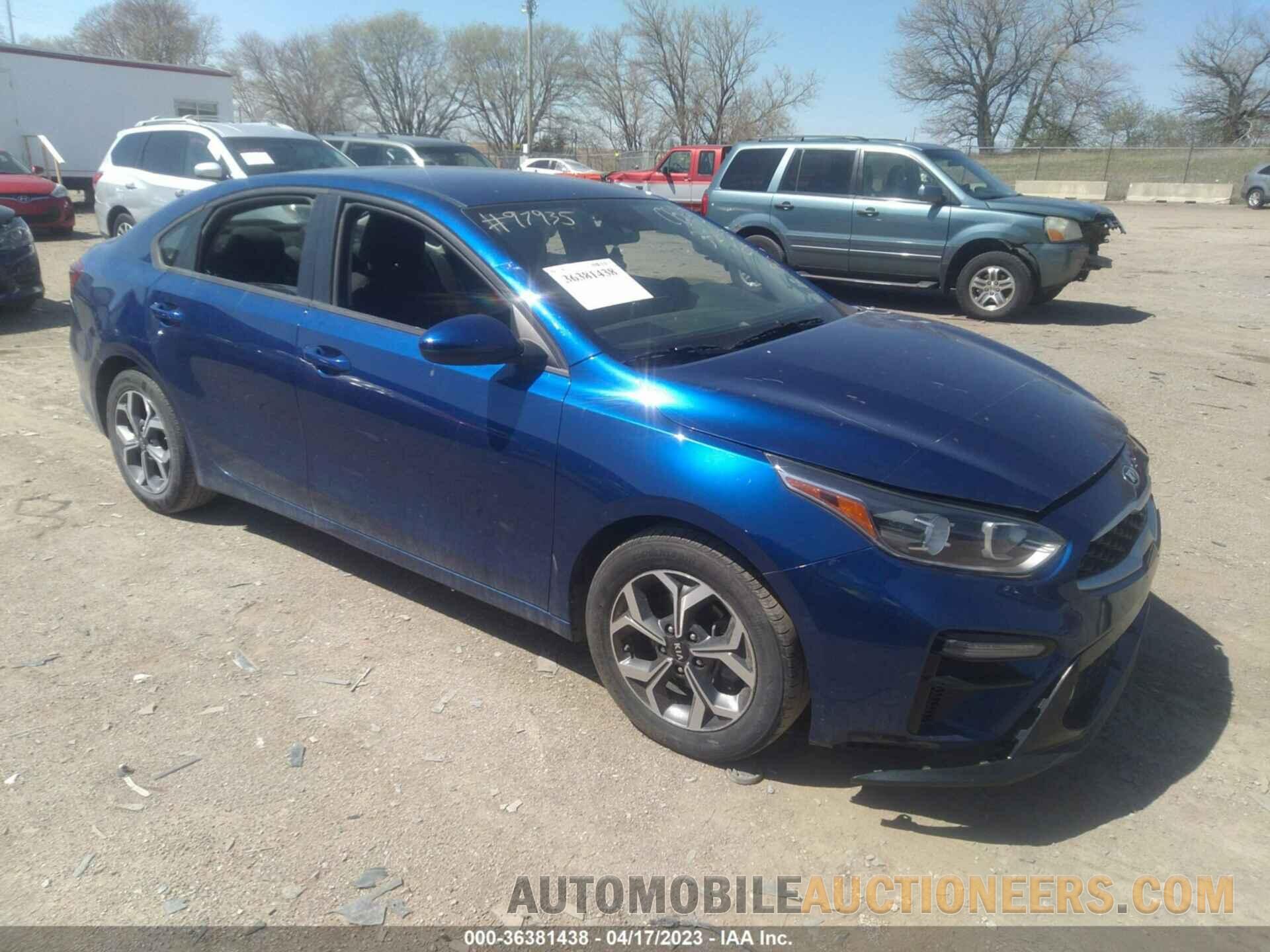 3KPF24ADXLE187238 KIA FORTE 2020