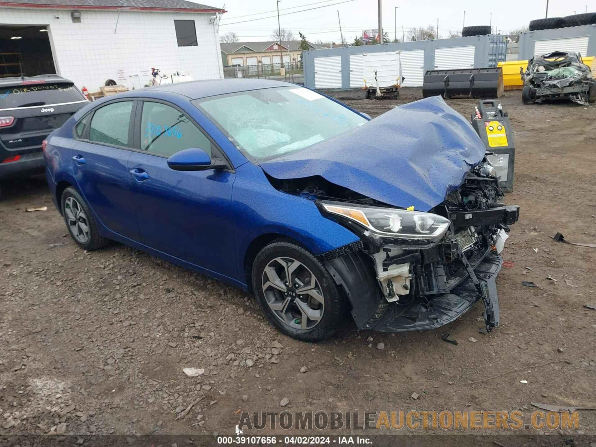 3KPF24ADXLE191130 KIA FORTE 2020