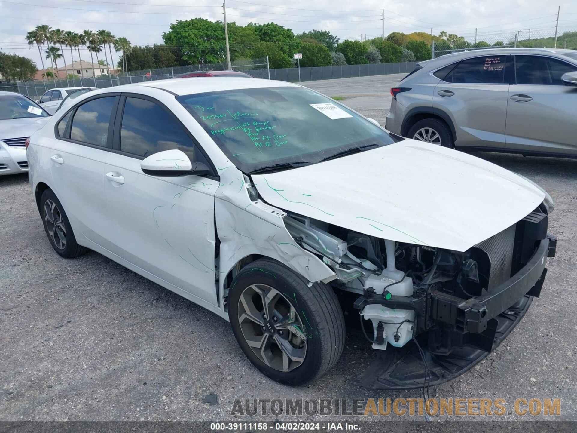 3KPF24ADXLE233991 KIA FORTE 2020