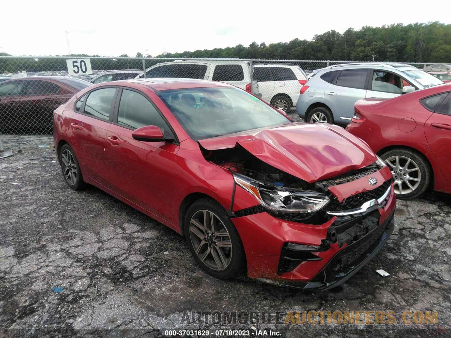 3KPF34AD0KE015876 KIA FORTE 2019