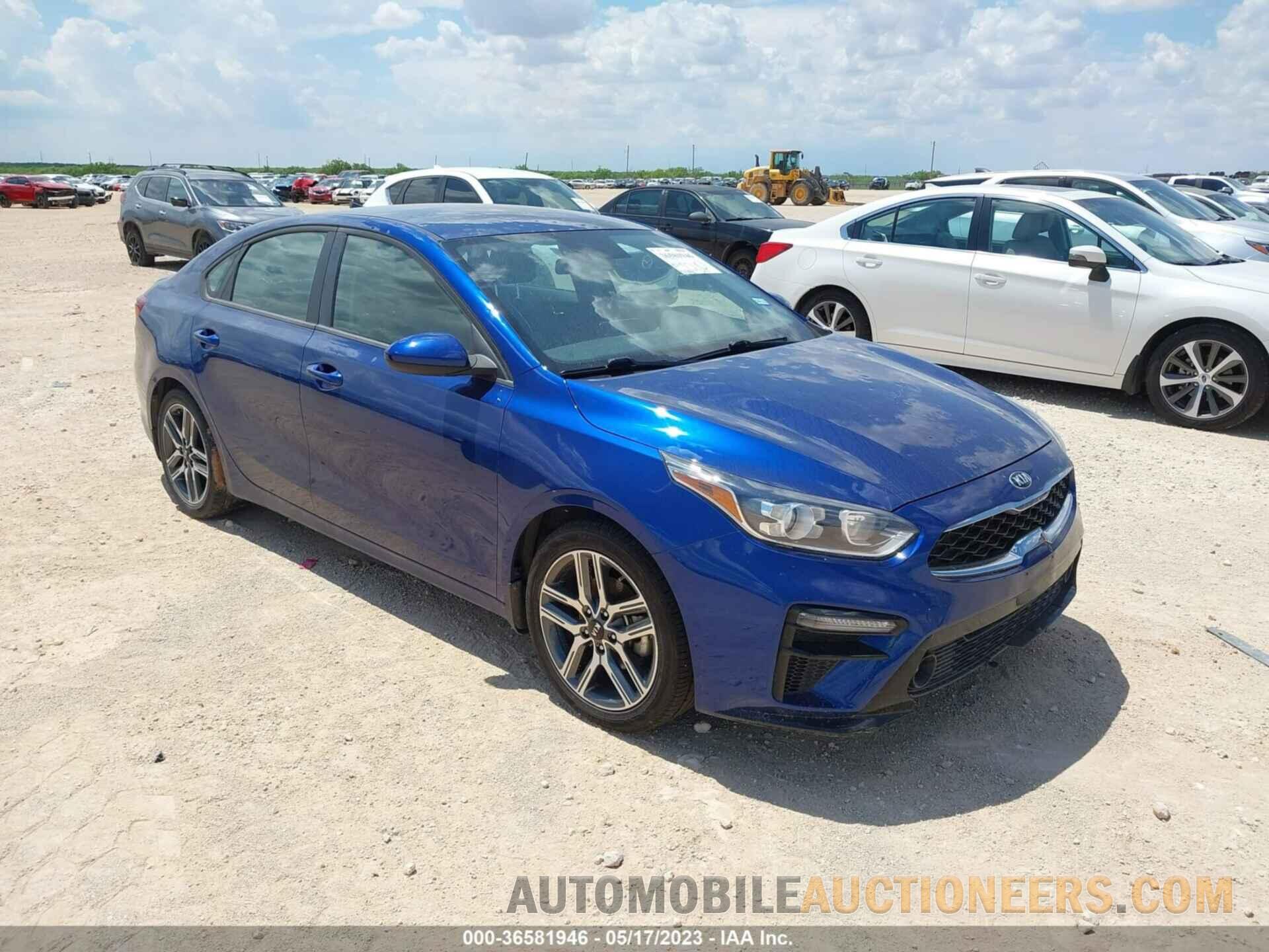 3KPF34AD7KE129762 KIA FORTE 2019