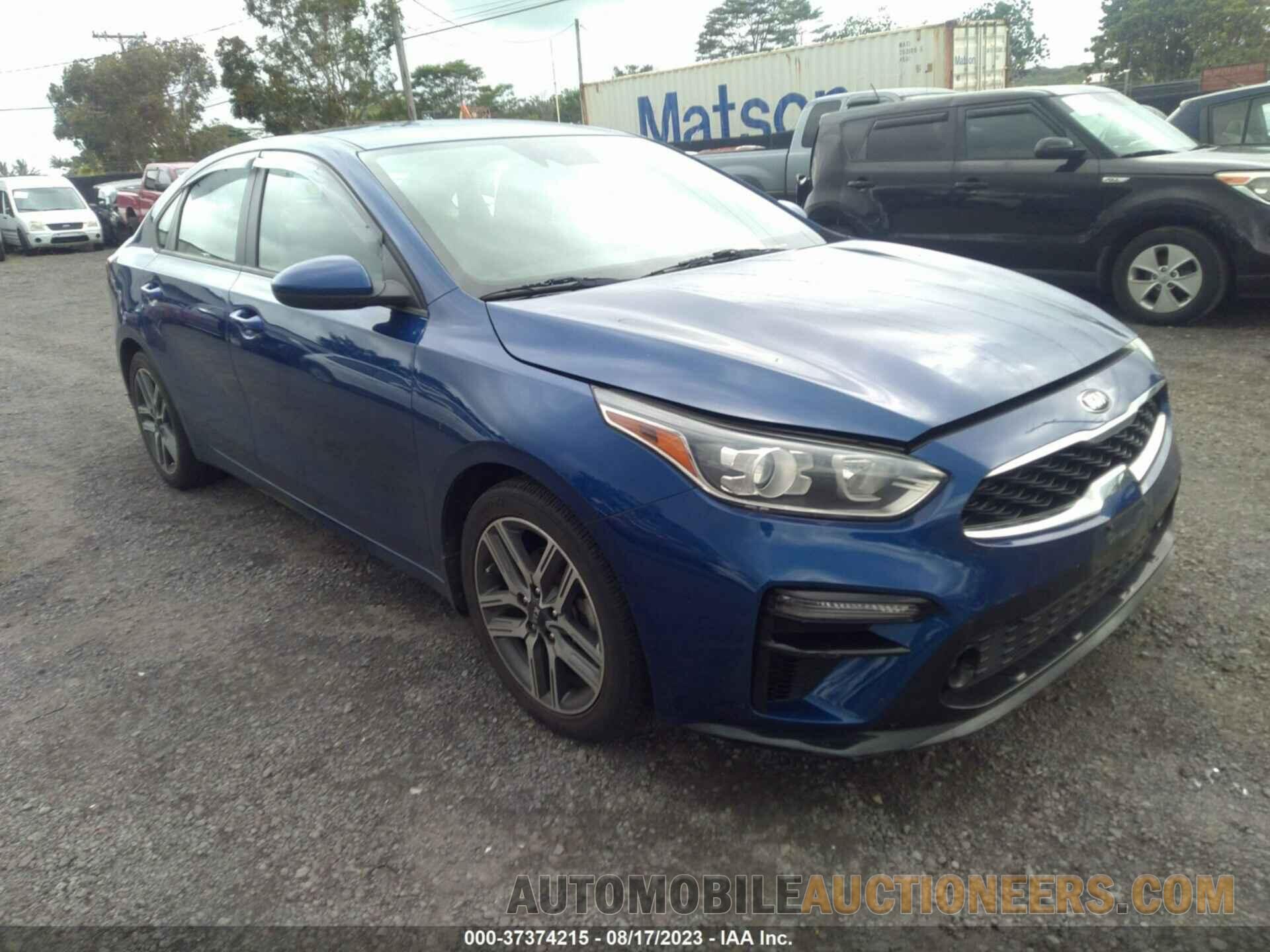 3KPF34AD9KE034118 KIA FORTE 2019