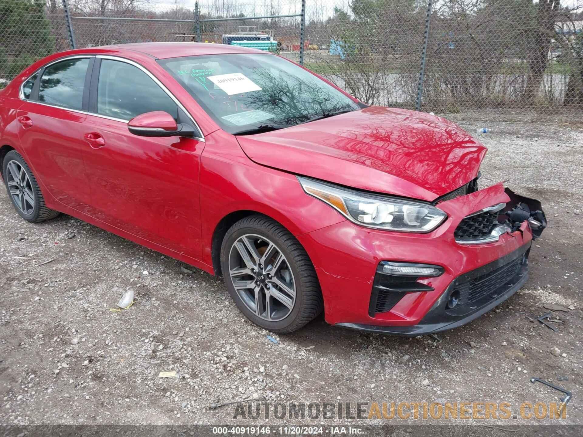 3KPF54AD1LE253778 KIA FORTE 2020