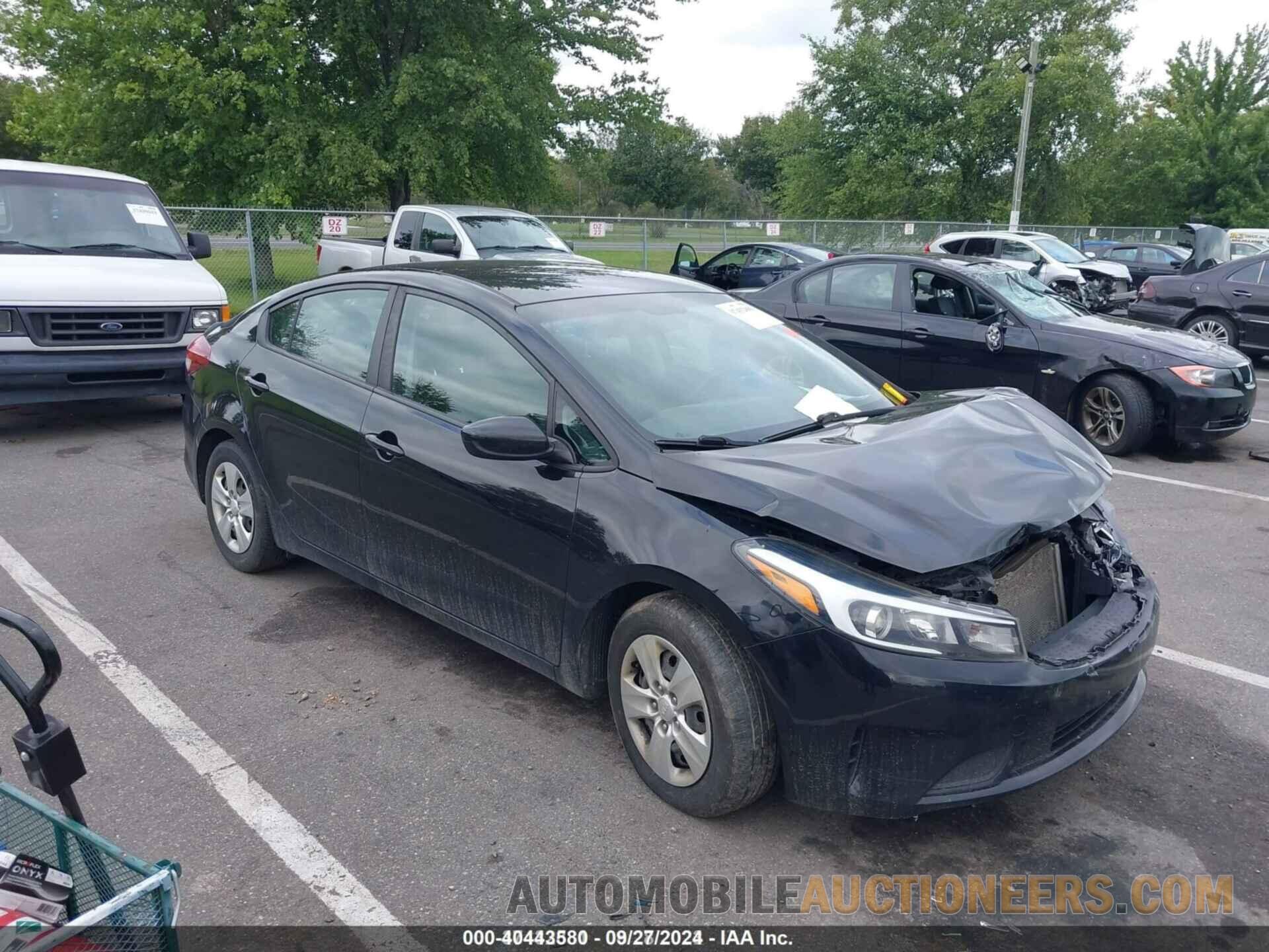 3KPFK4A70HE040220 KIA FORTE 2017