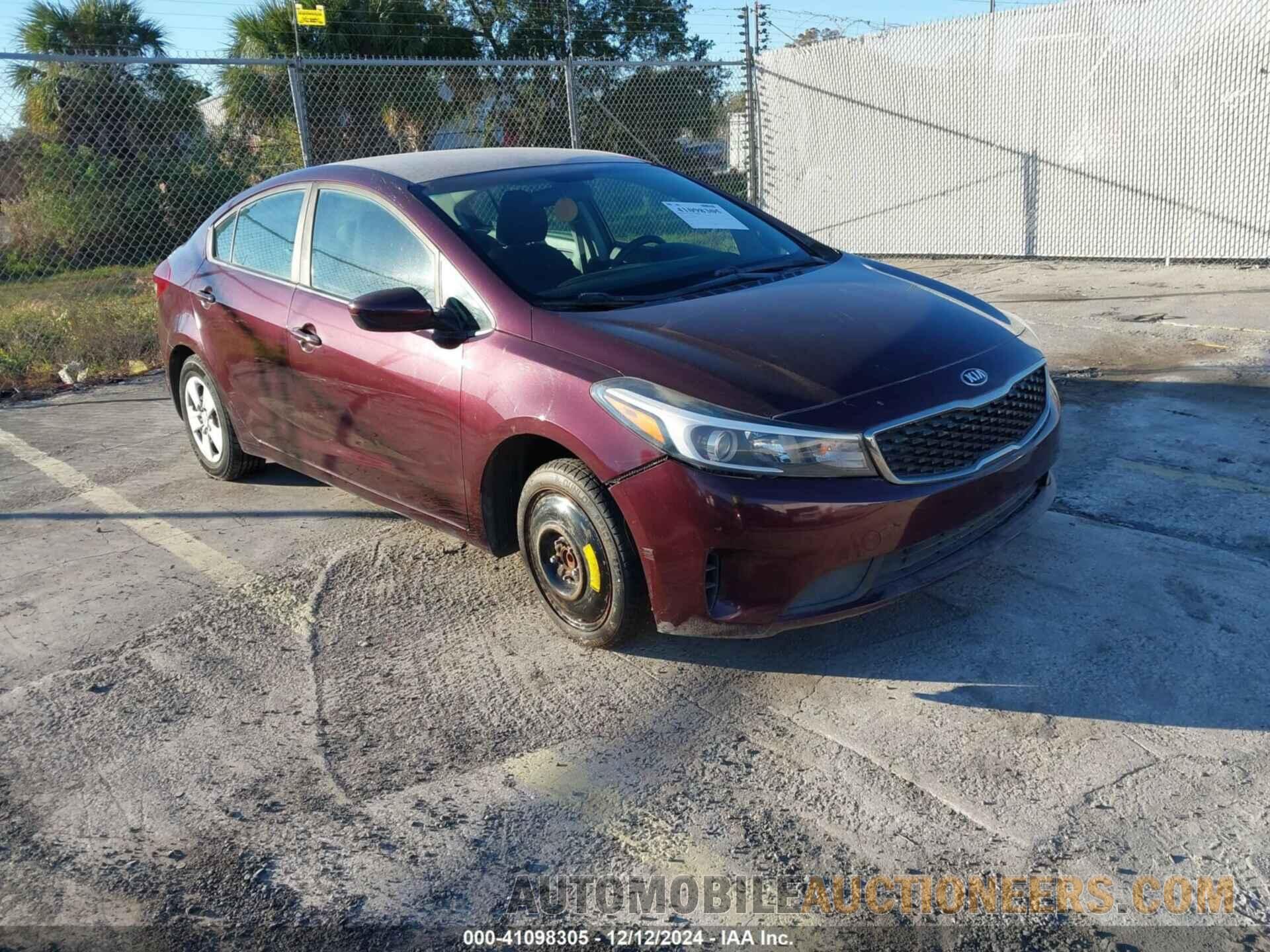 3KPFK4A70HE084394 KIA FORTE 2017