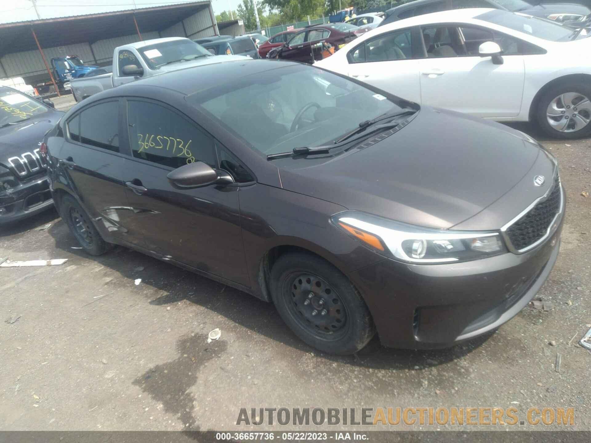 3KPFK4A70JE167555 KIA FORTE 2018