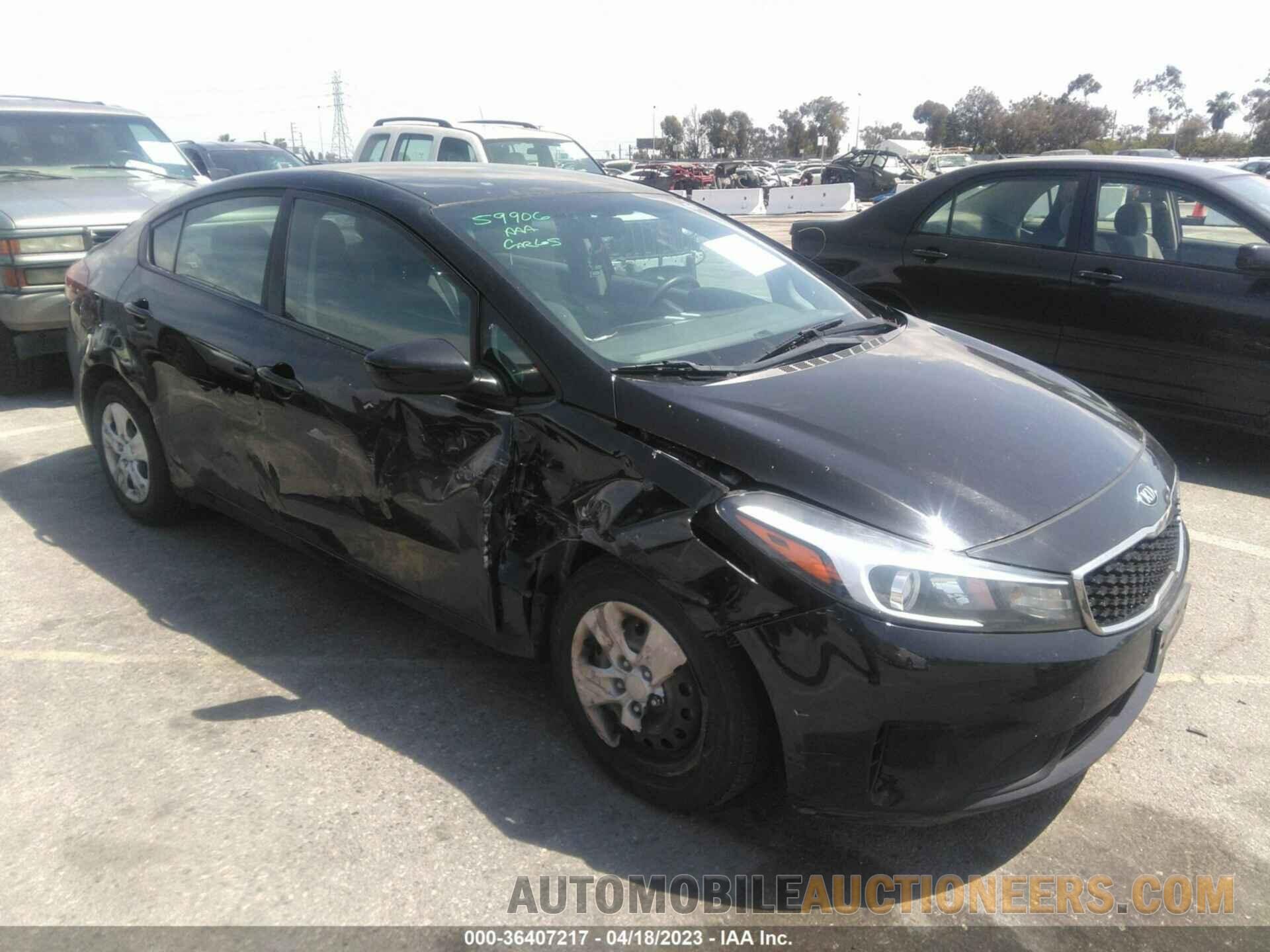 3KPFK4A70JE246837 KIA FORTE 2018