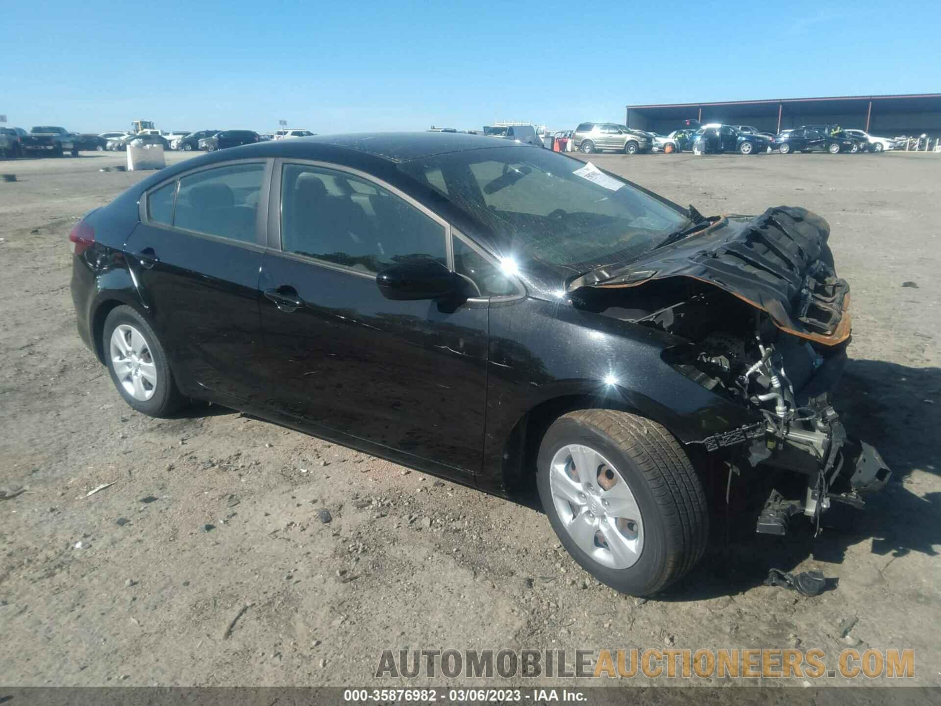 3KPFK4A70JE284911 KIA FORTE 2018