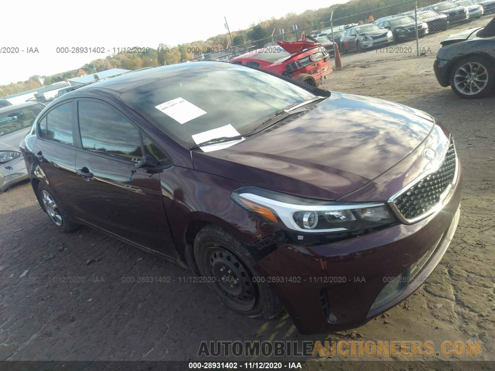 3KPFK4A71JE168083 KIA FORTE 2018