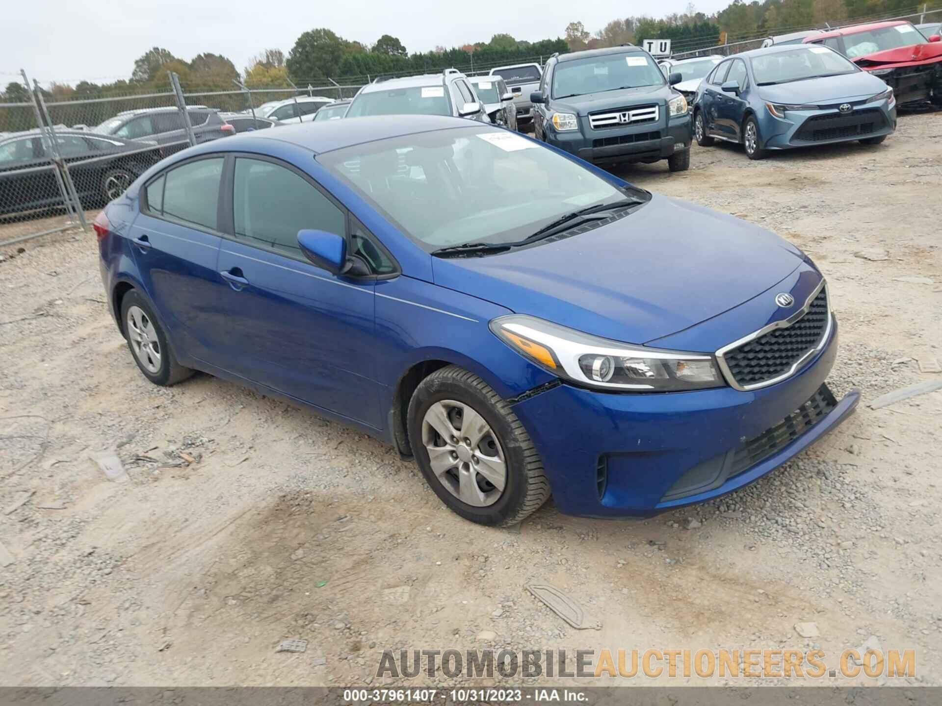 3KPFK4A71JE176734 KIA FORTE 2018