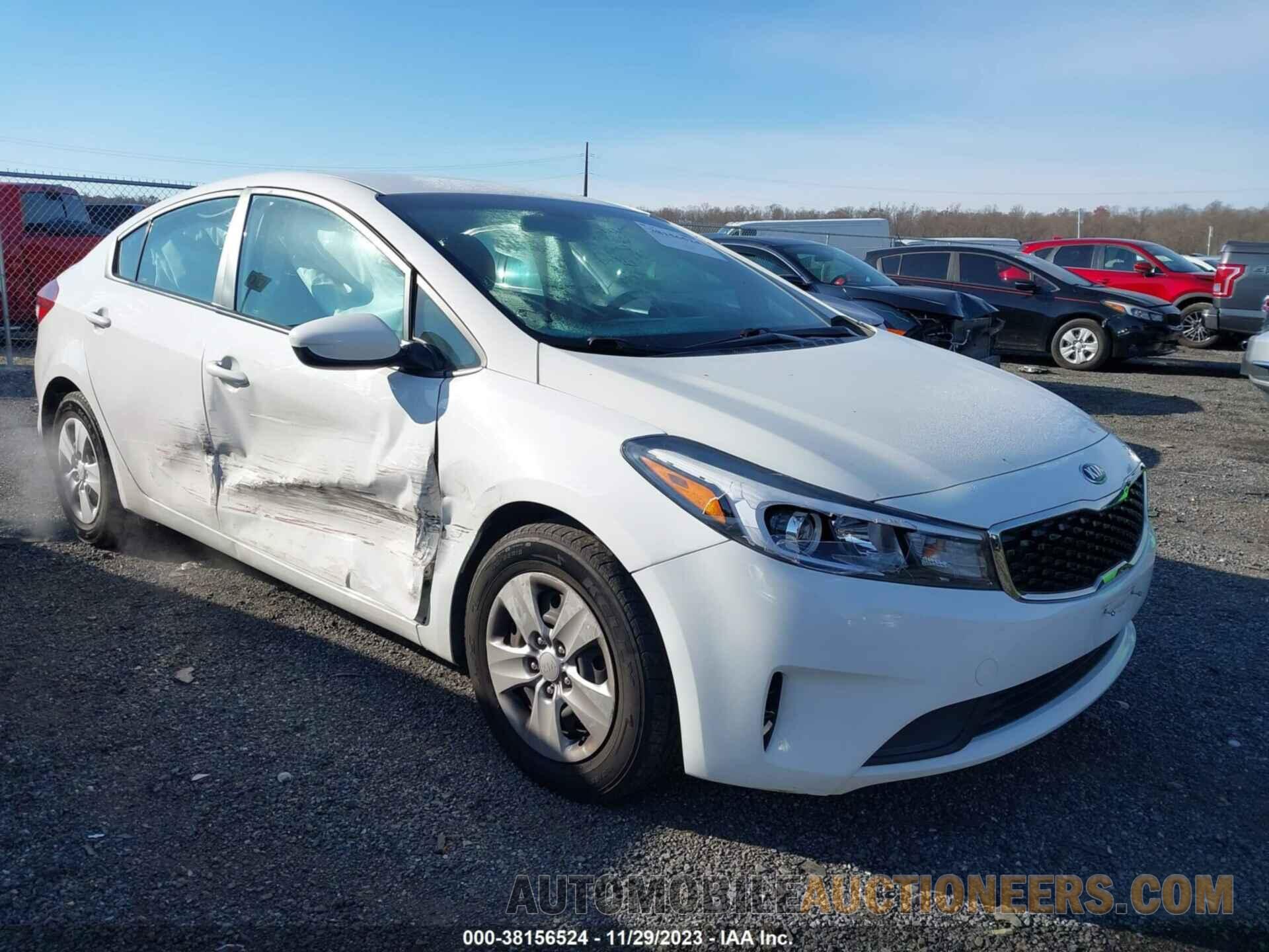 3KPFK4A71JE183134 KIA FORTE 2018