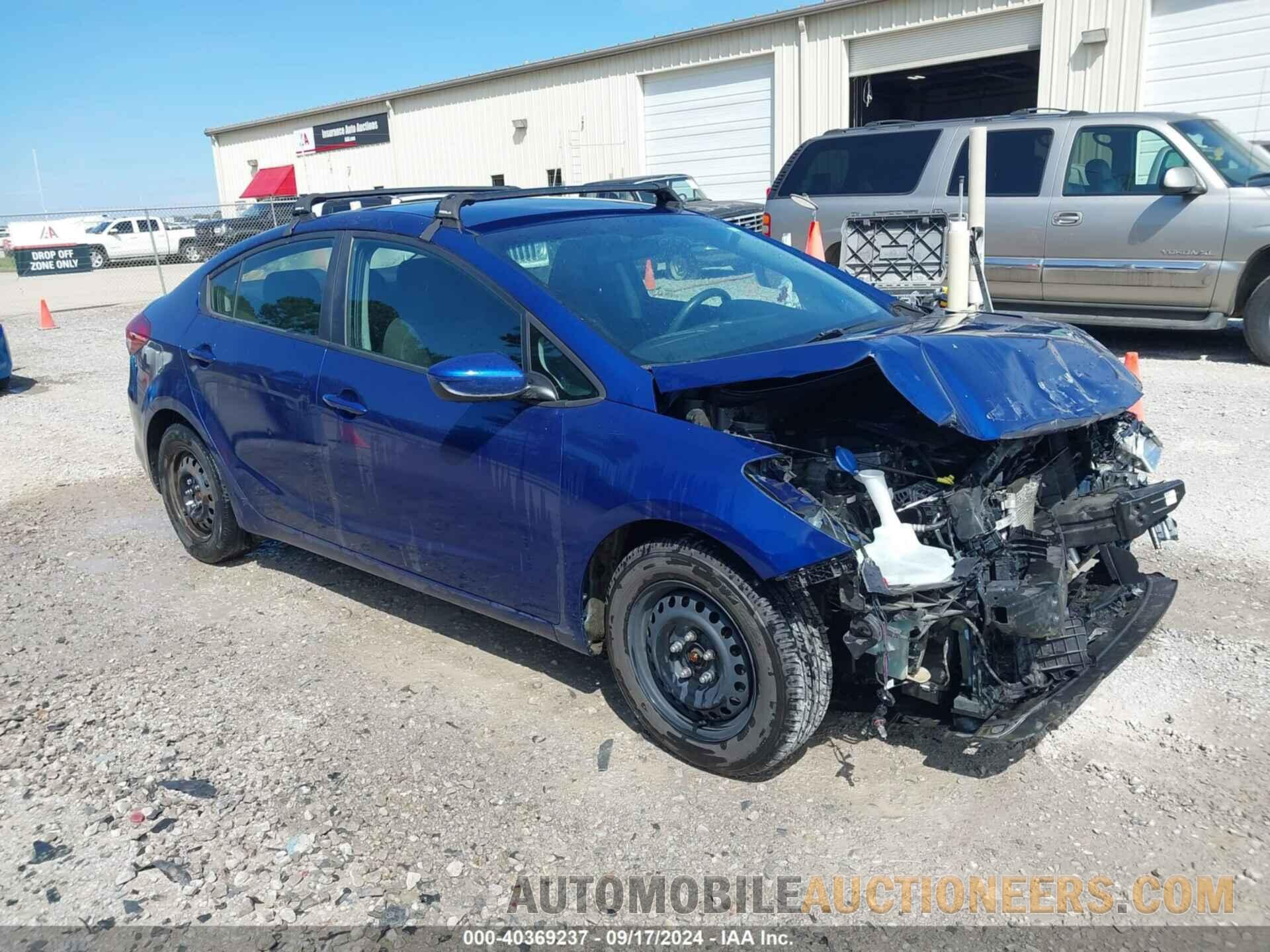 3KPFK4A72JE167721 KIA FORTE 2018