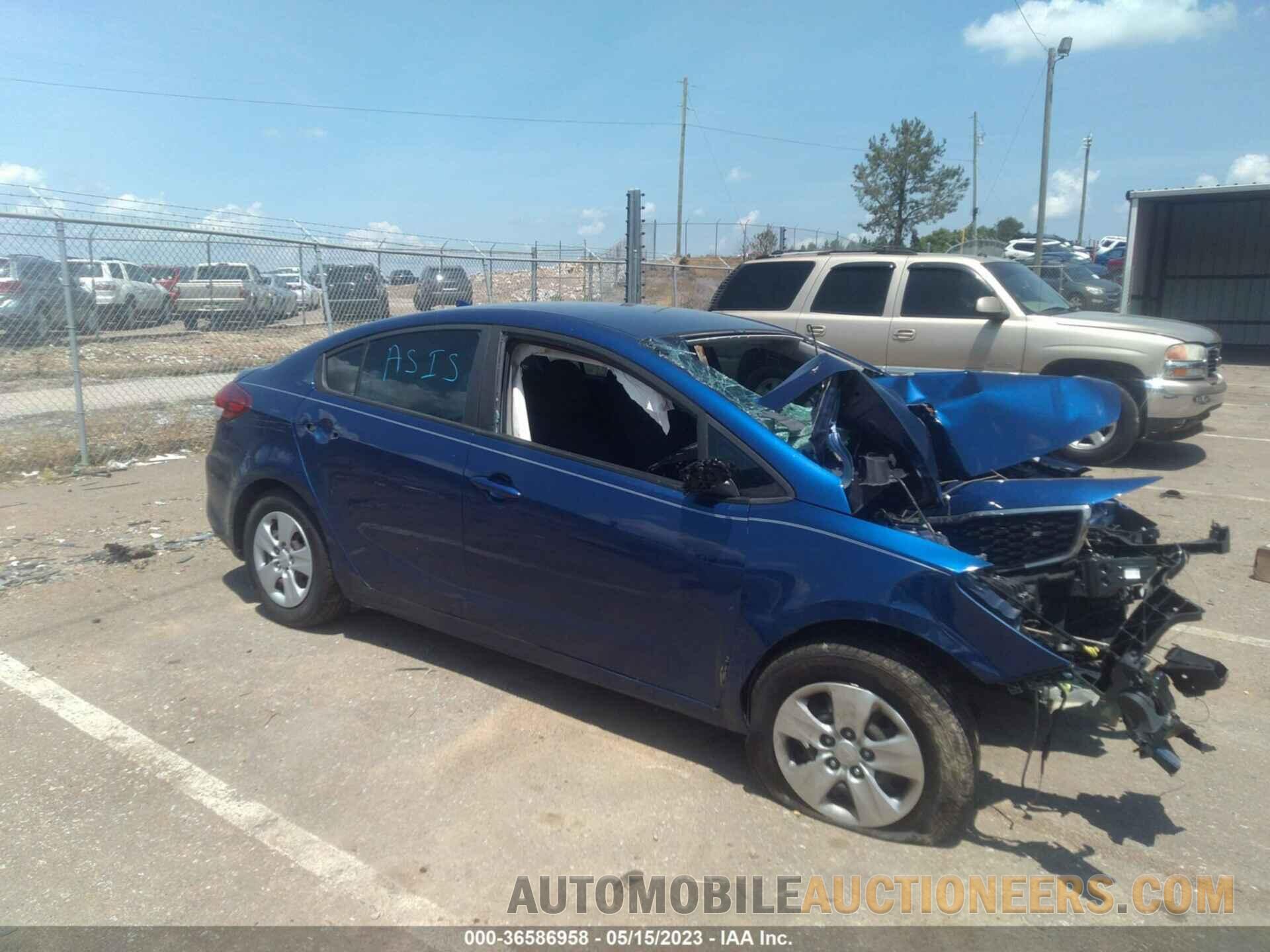 3KPFK4A72JE183305 KIA FORTE 2018