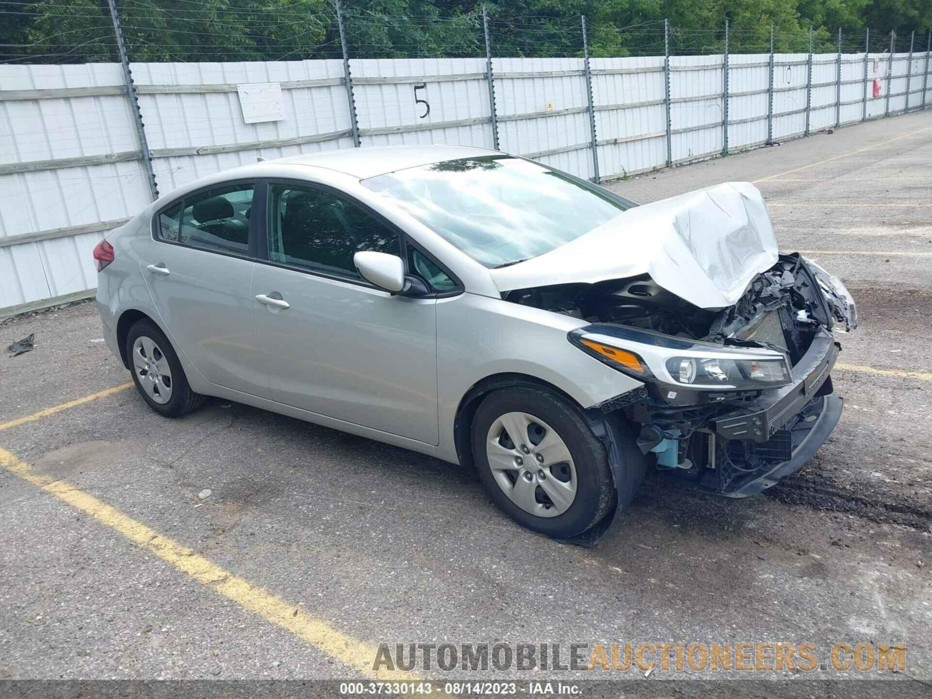 3KPFK4A72JE254289 KIA FORTE 2018