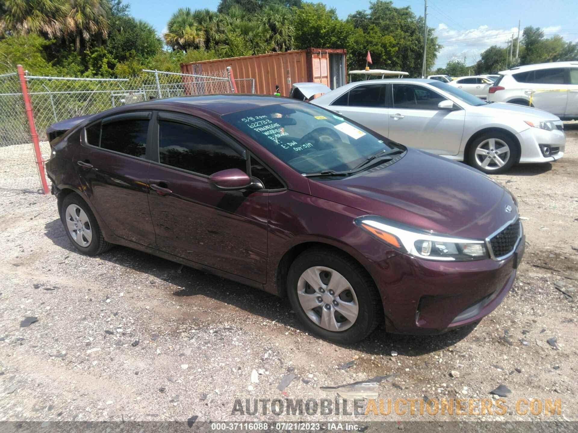 3KPFK4A72JE271254 KIA FORTE 2018