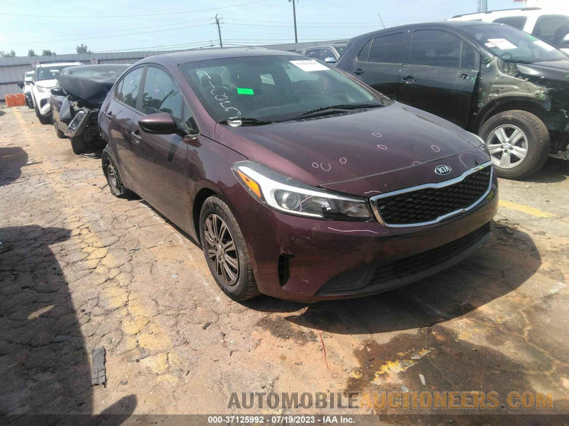 3KPFK4A73JE169185 KIA FORTE 2018