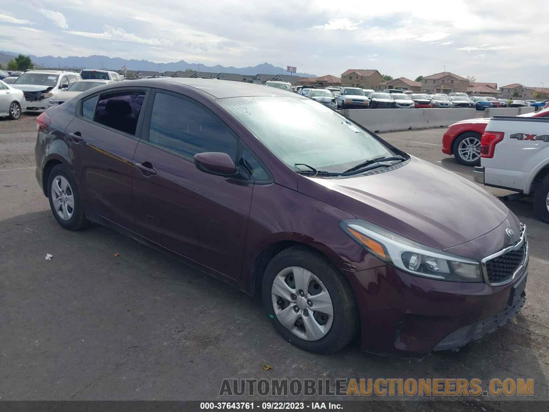 3KPFK4A73JE254950 KIA FORTE 2018