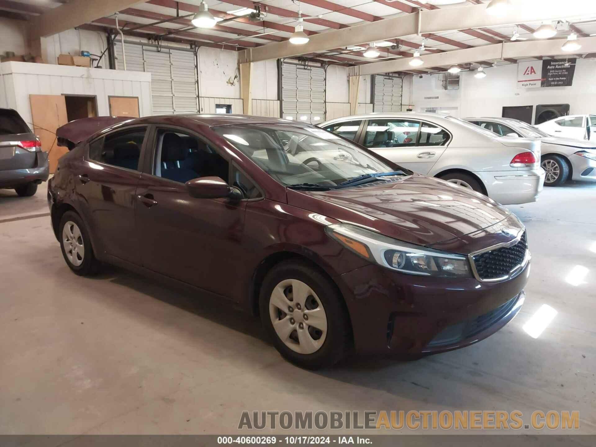 3KPFK4A73JE258190 KIA FORTE 2018