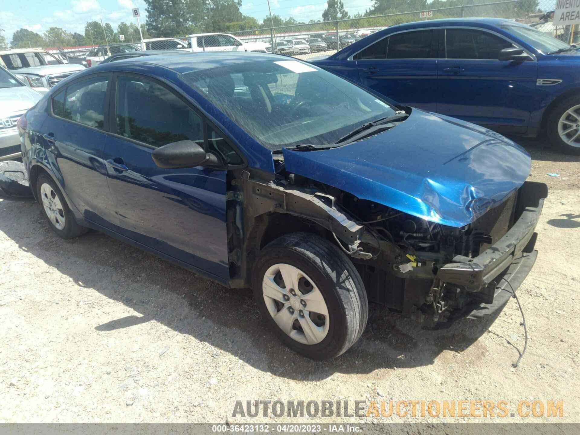 3KPFK4A74JE179210 KIA FORTE 2018