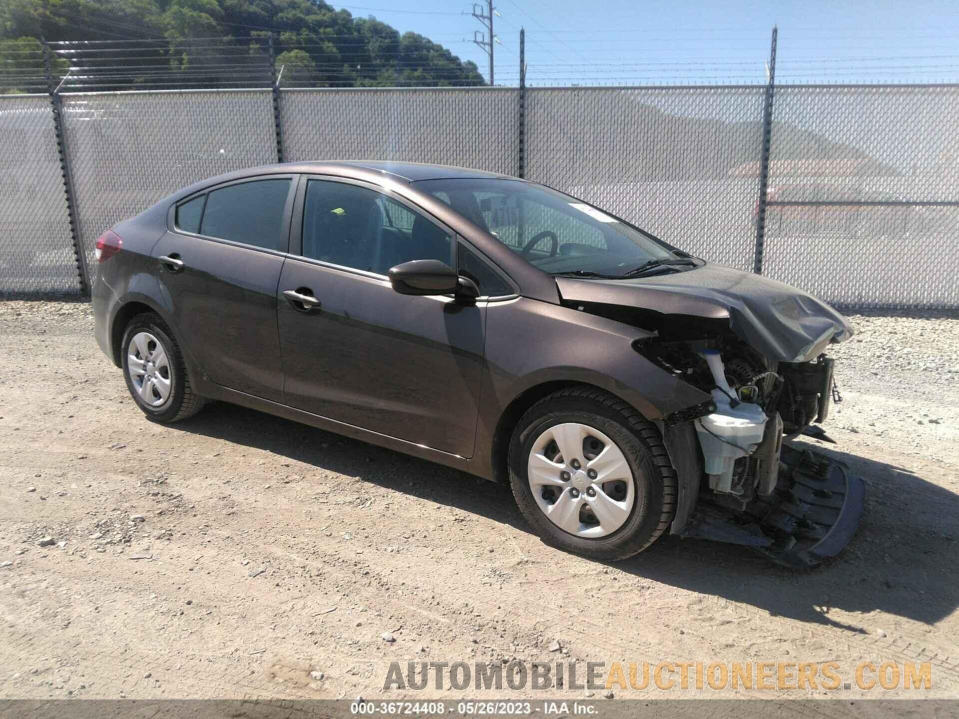 3KPFK4A74JE183533 KIA FORTE 2018