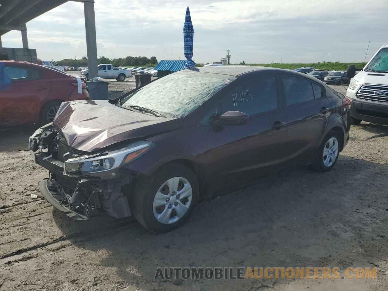 3KPFK4A74JE219141 KIA FORTE 2018