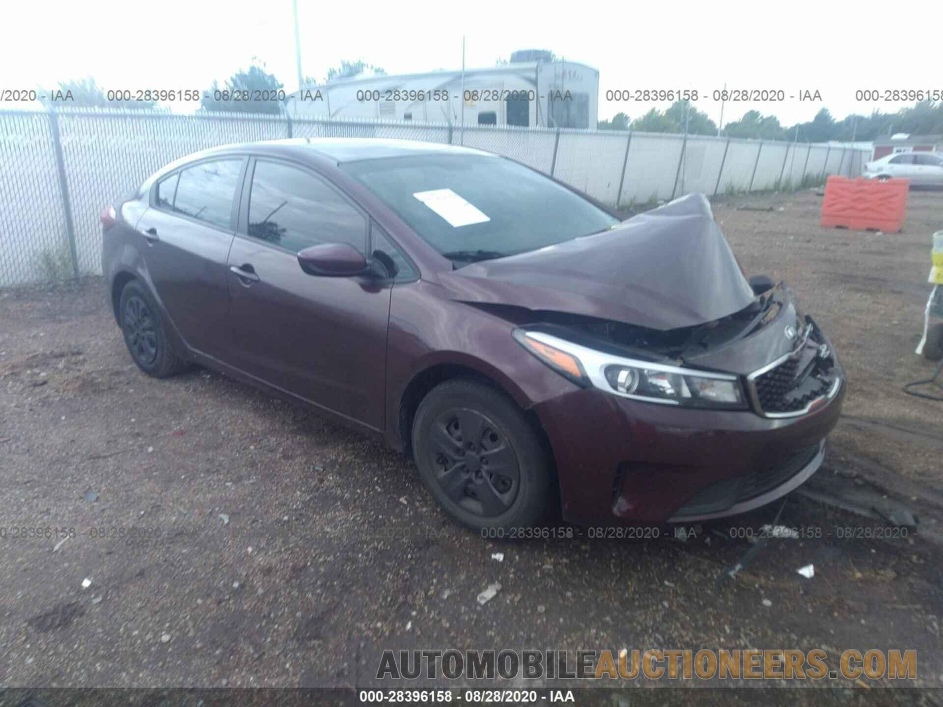 3KPFK4A75JE167843 KIA FORTE 2018