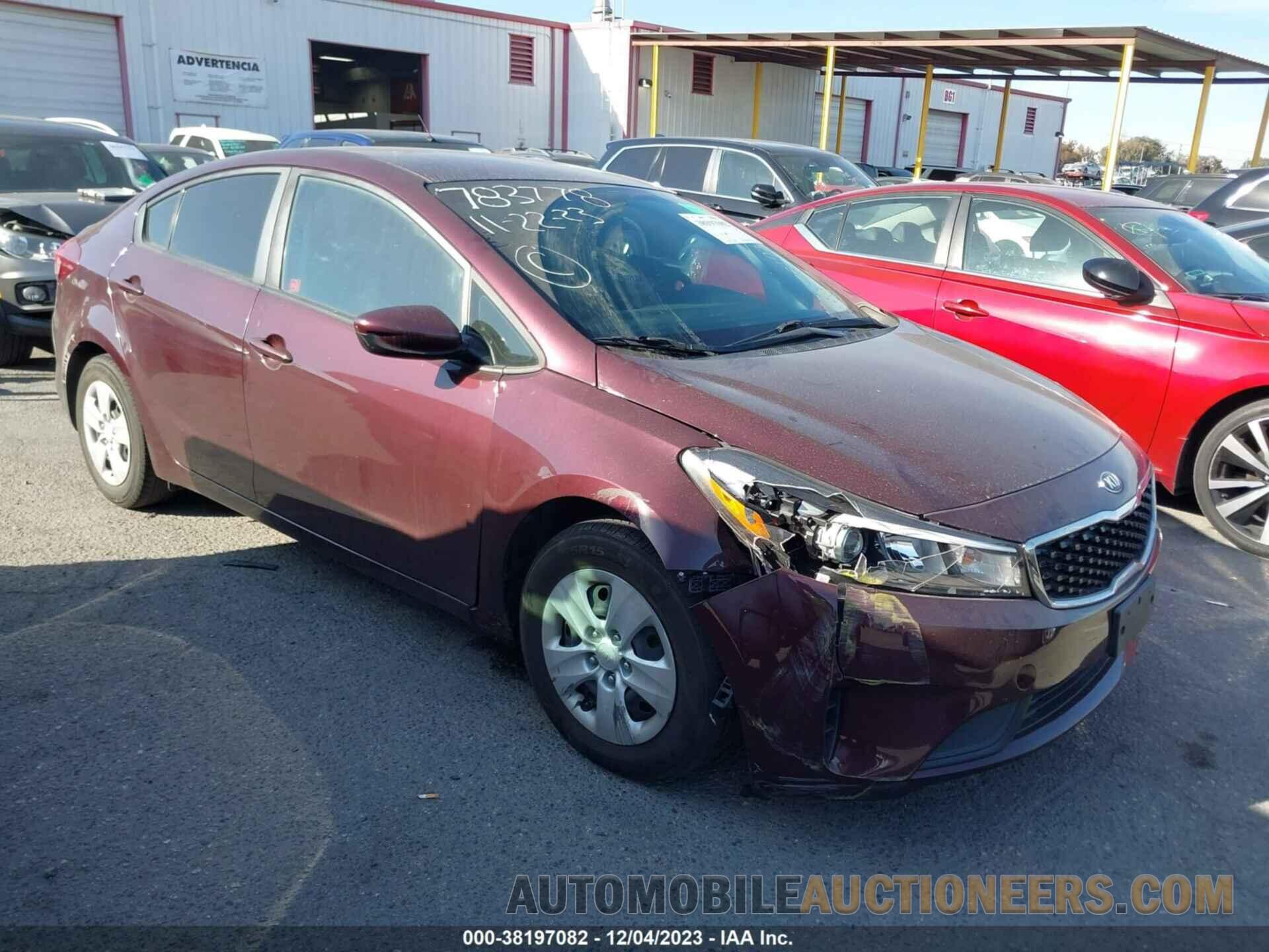 3KPFK4A75JE246364 KIA FORTE 2018