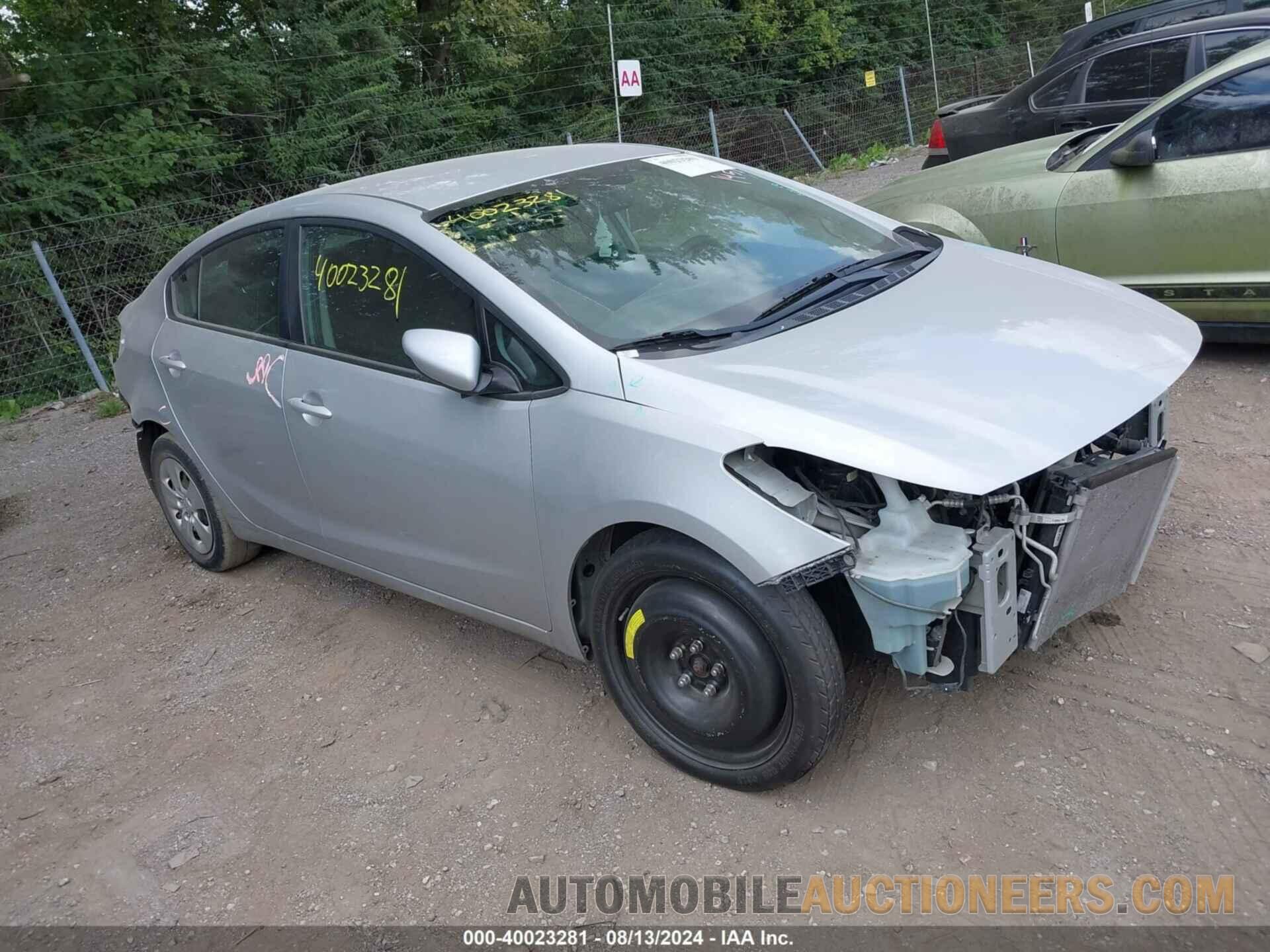 3KPFK4A75JE282507 KIA FORTE 2018