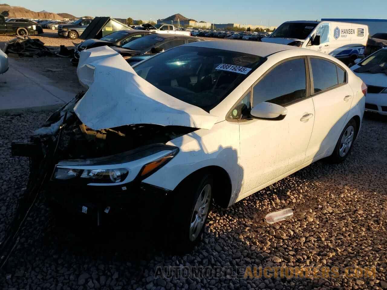 3KPFK4A76HE142895 KIA FORTE 2017