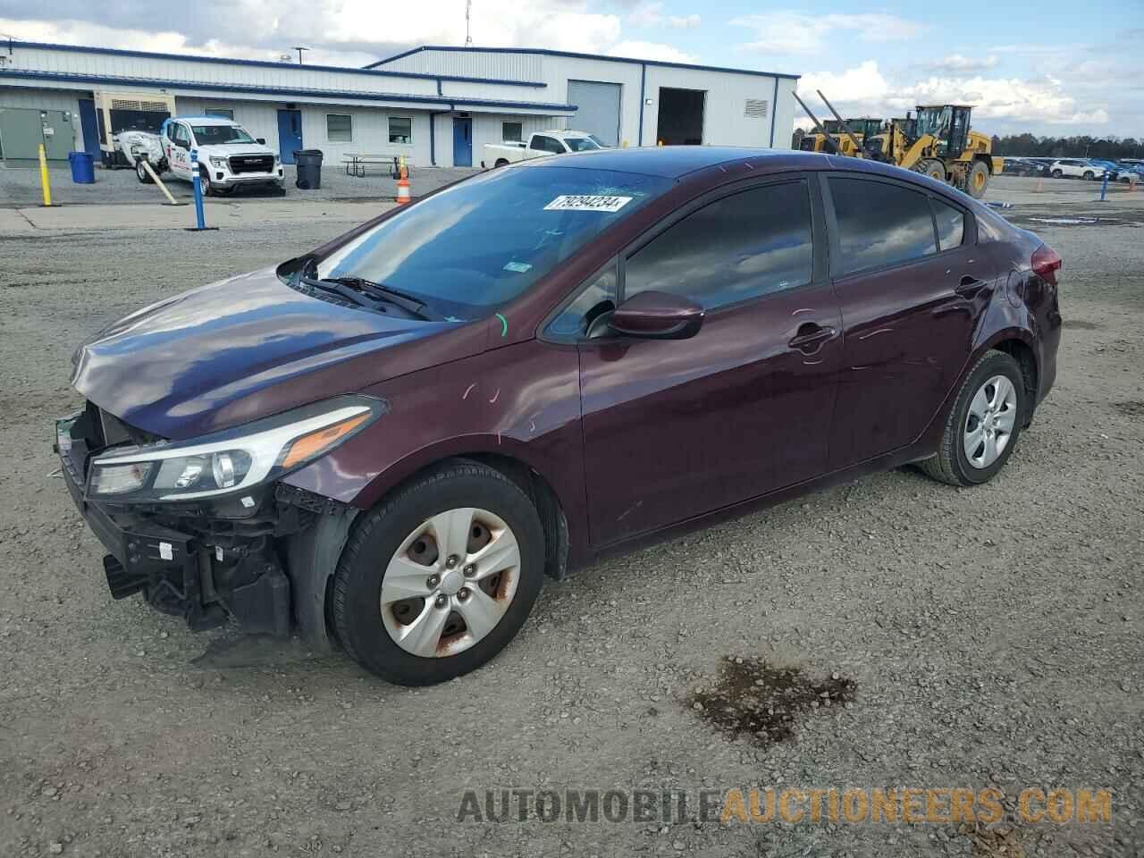 3KPFK4A76HE153184 KIA FORTE 2017