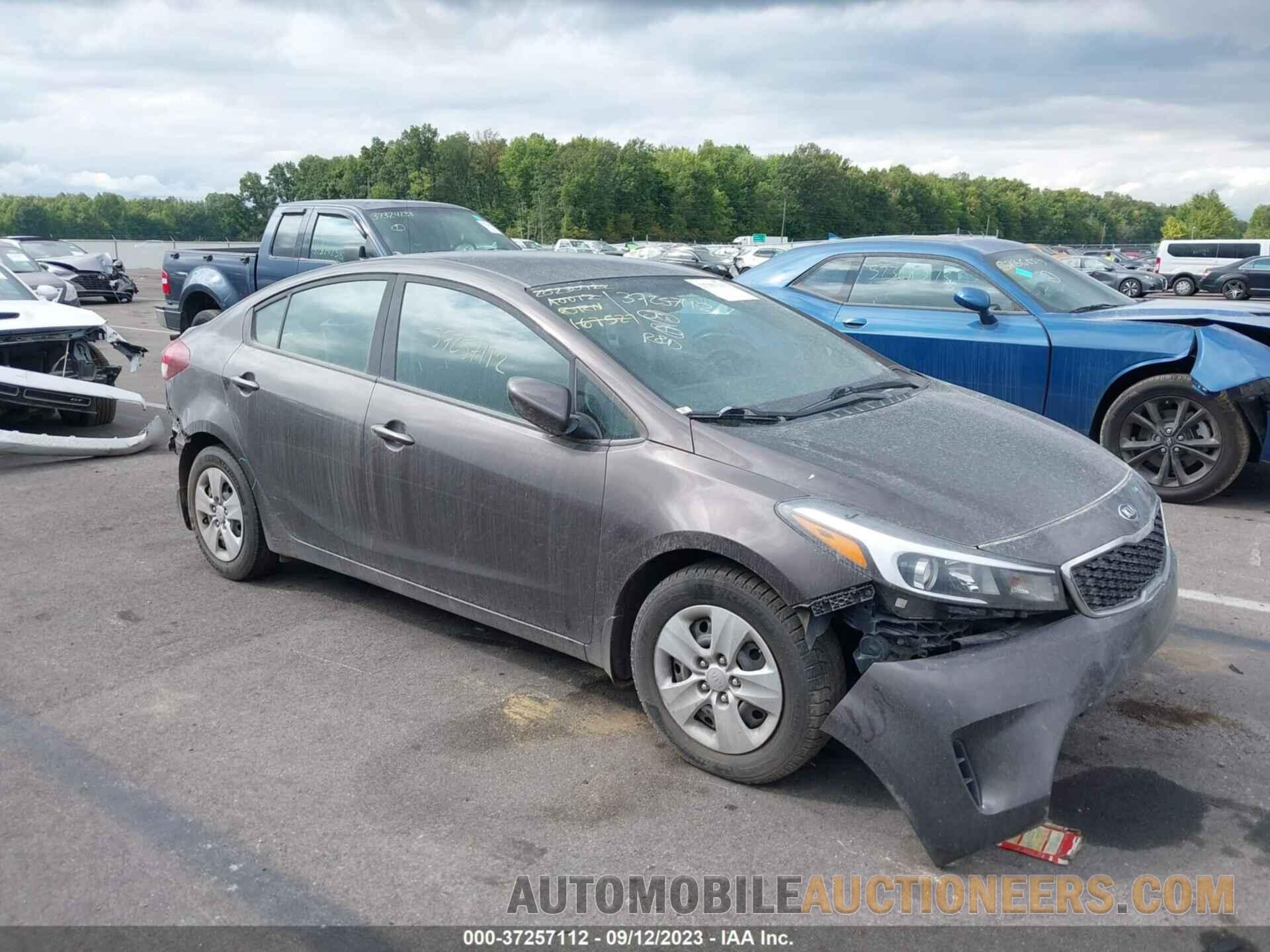 3KPFK4A76JE167527 KIA FORTE 2018