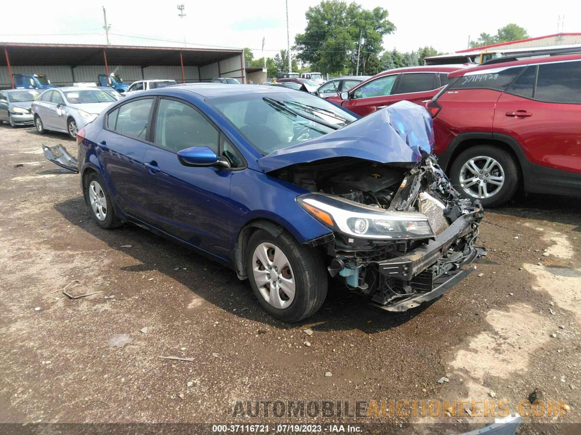 3KPFK4A76JE169665 KIA FORTE 2018