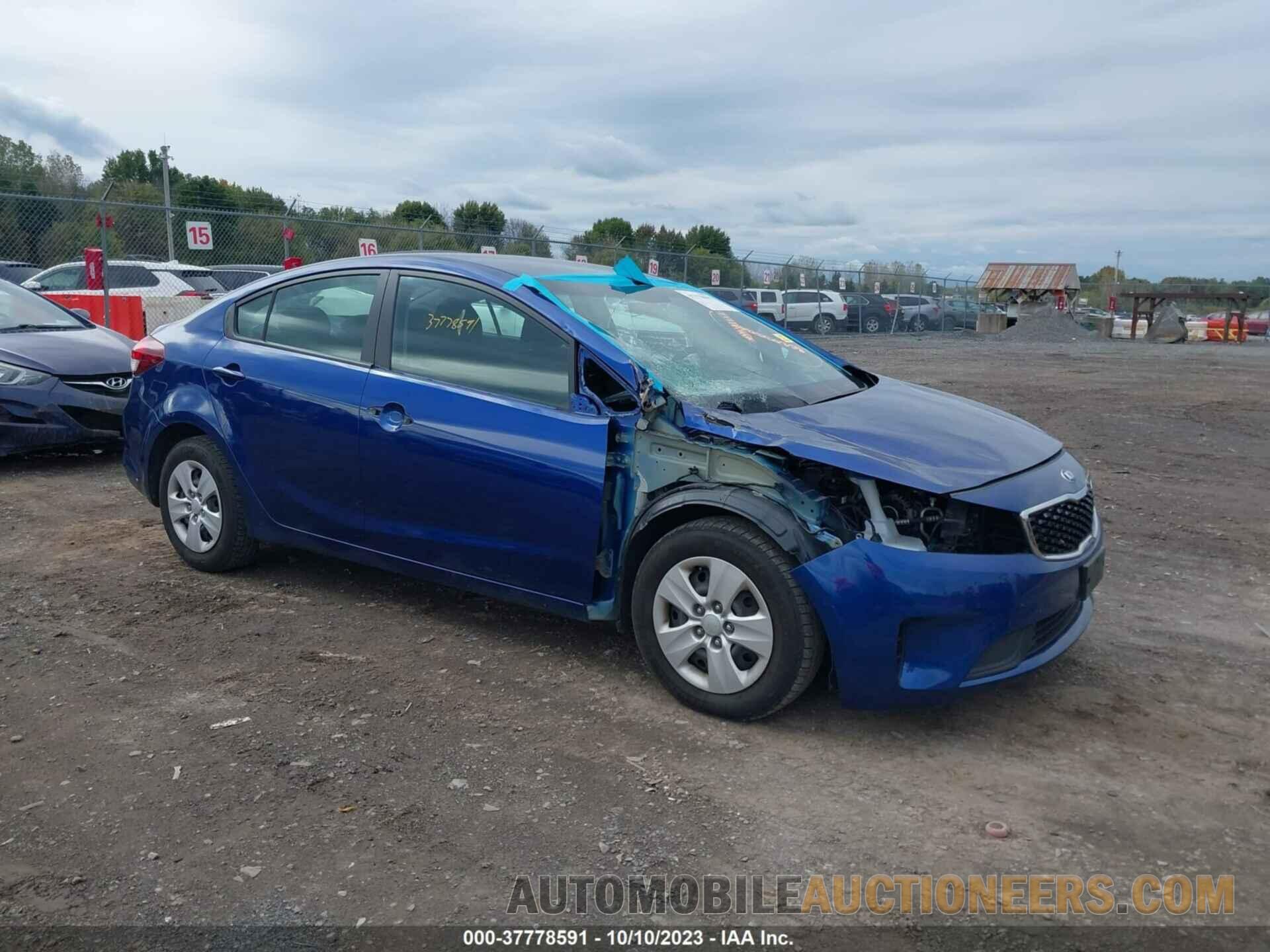 3KPFK4A76JE190905 KIA FORTE 2018