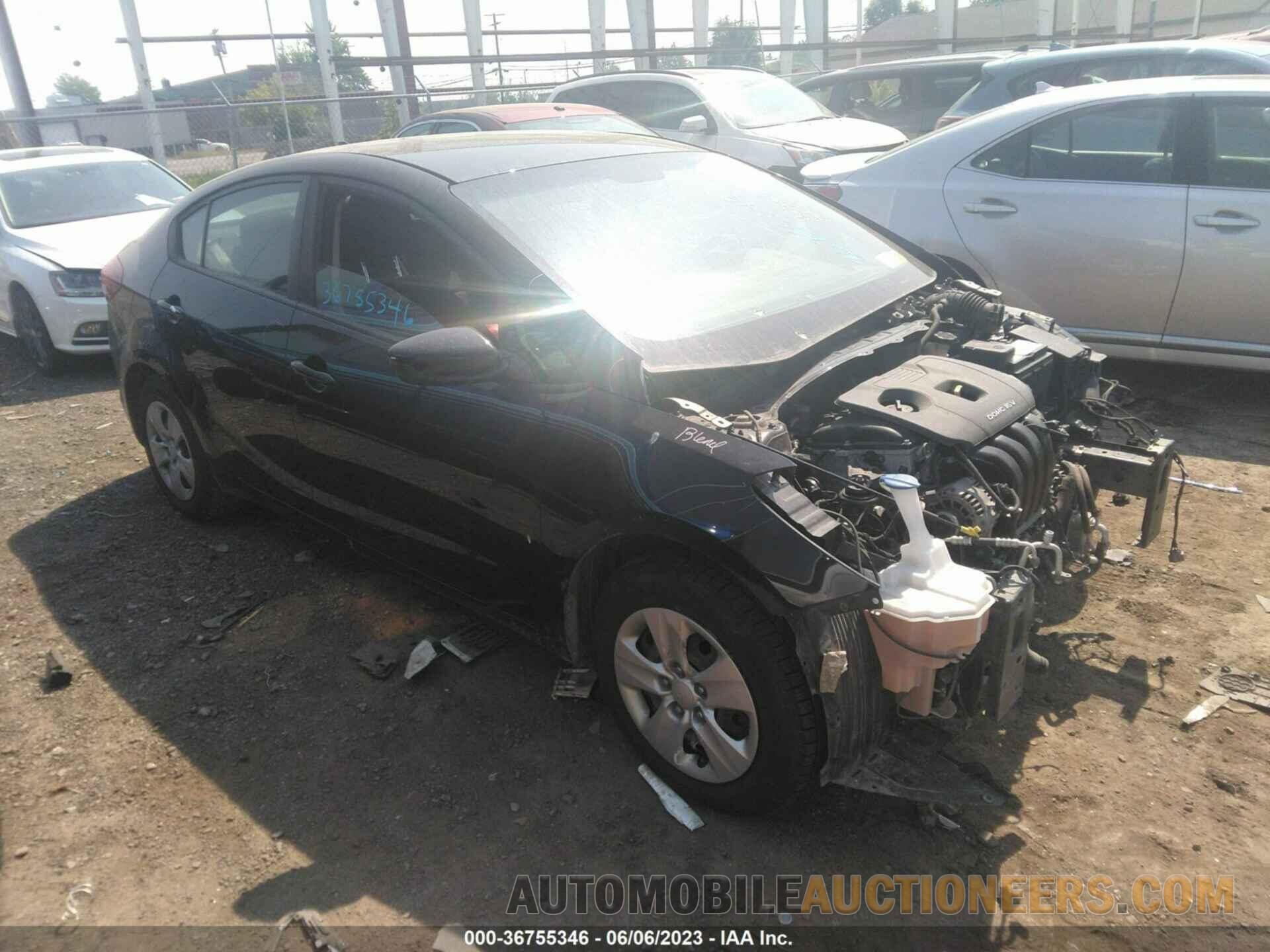 3KPFK4A76JE230772 KIA FORTE 2018