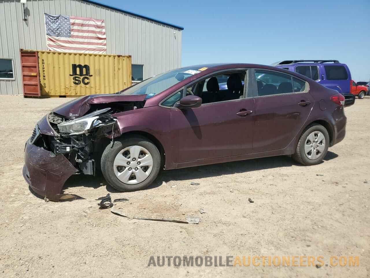 3KPFK4A76JE274366 KIA FORTE 2018