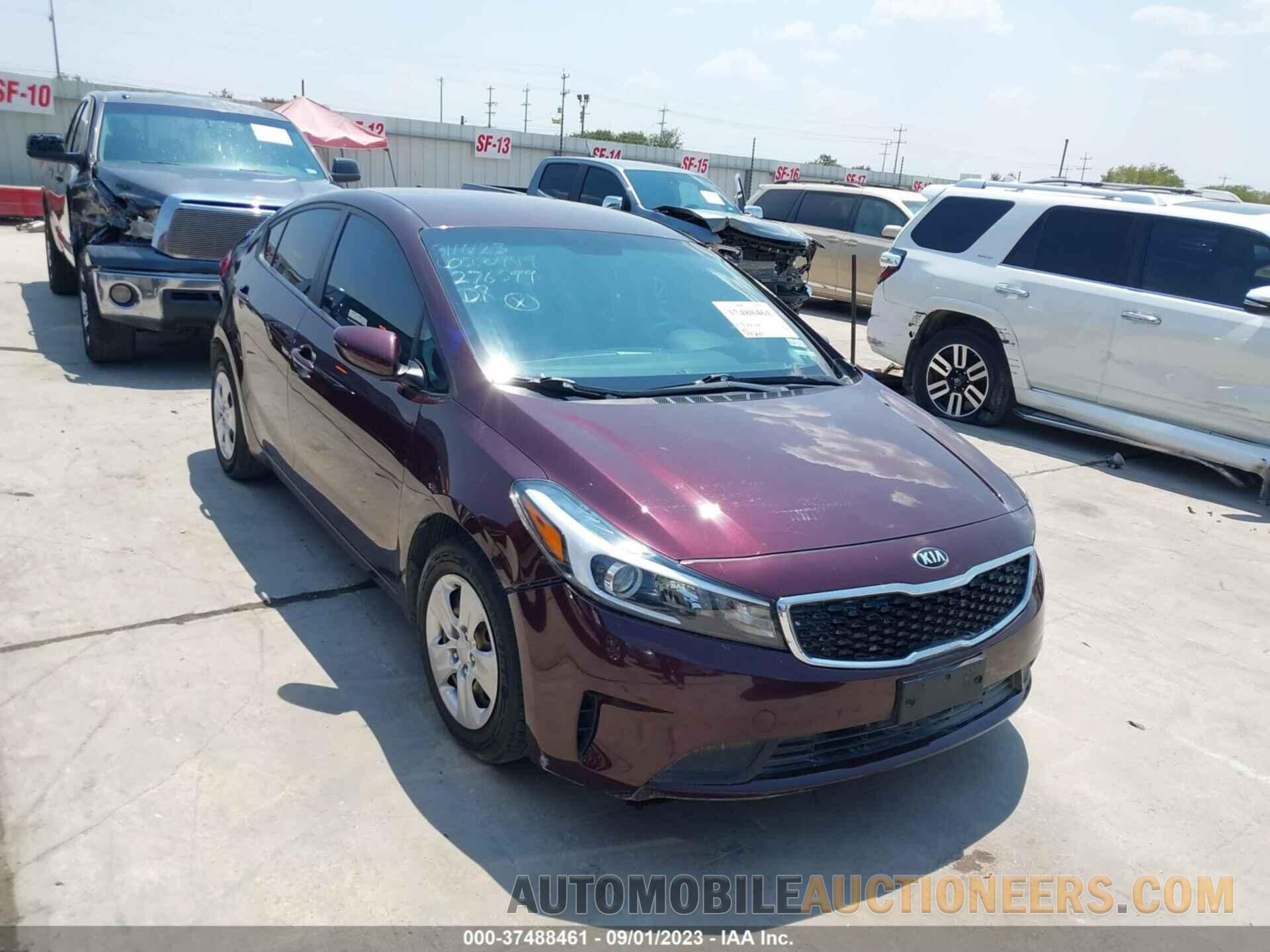 3KPFK4A76JE276599 KIA FORTE 2018