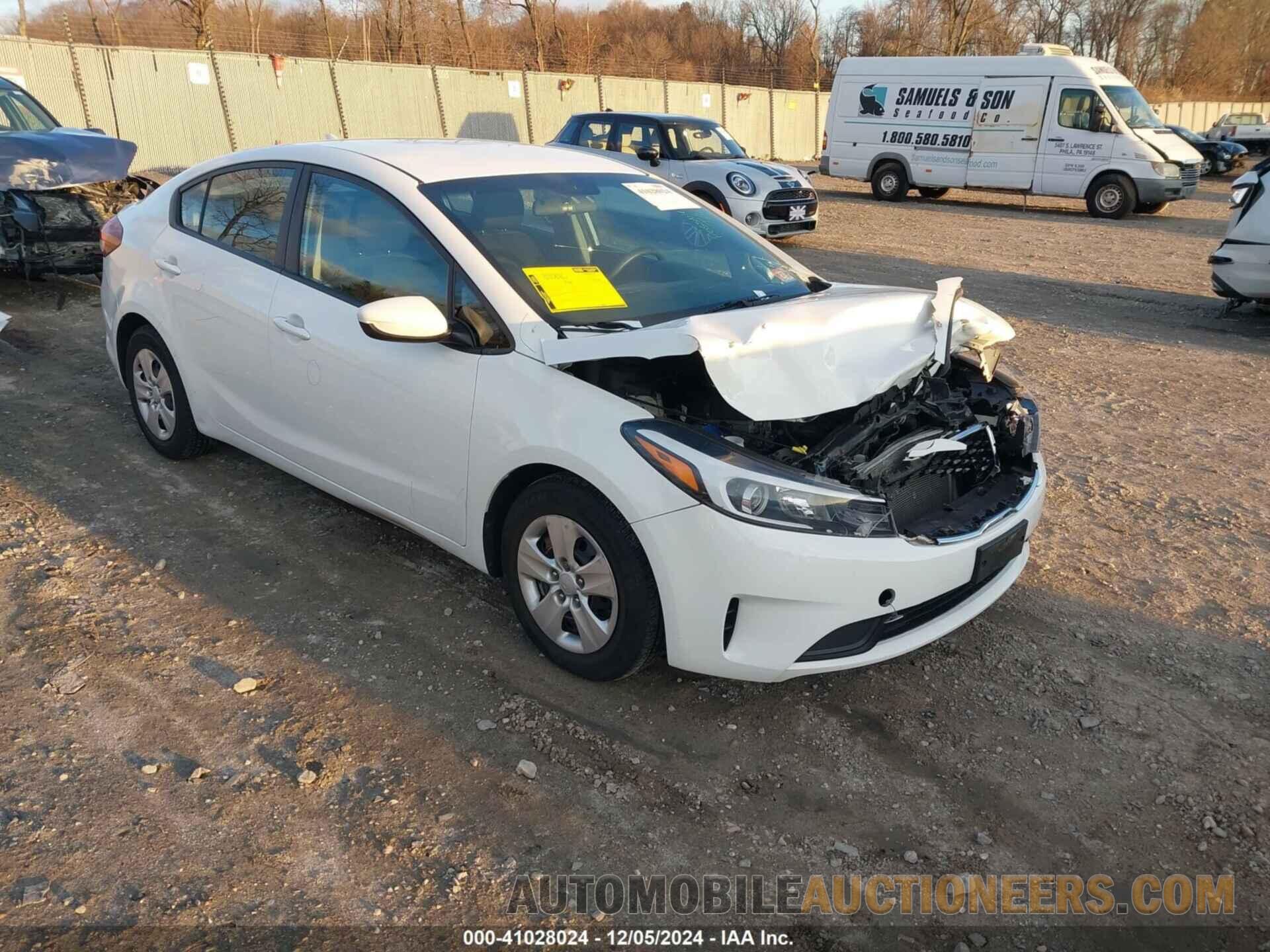 3KPFK4A77HE037542 KIA FORTE 2017