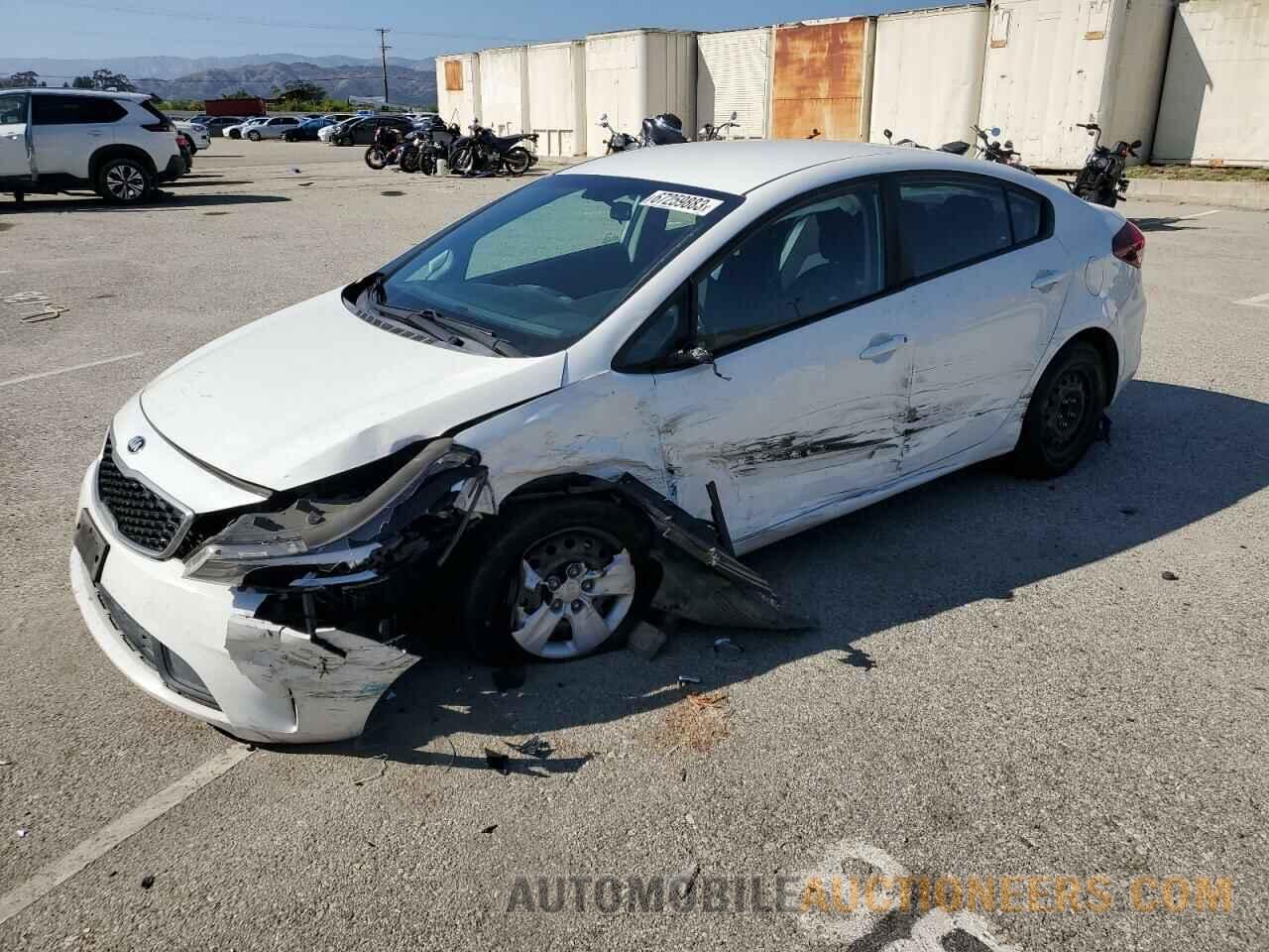 3KPFK4A77JE168556 KIA FORTE 2018