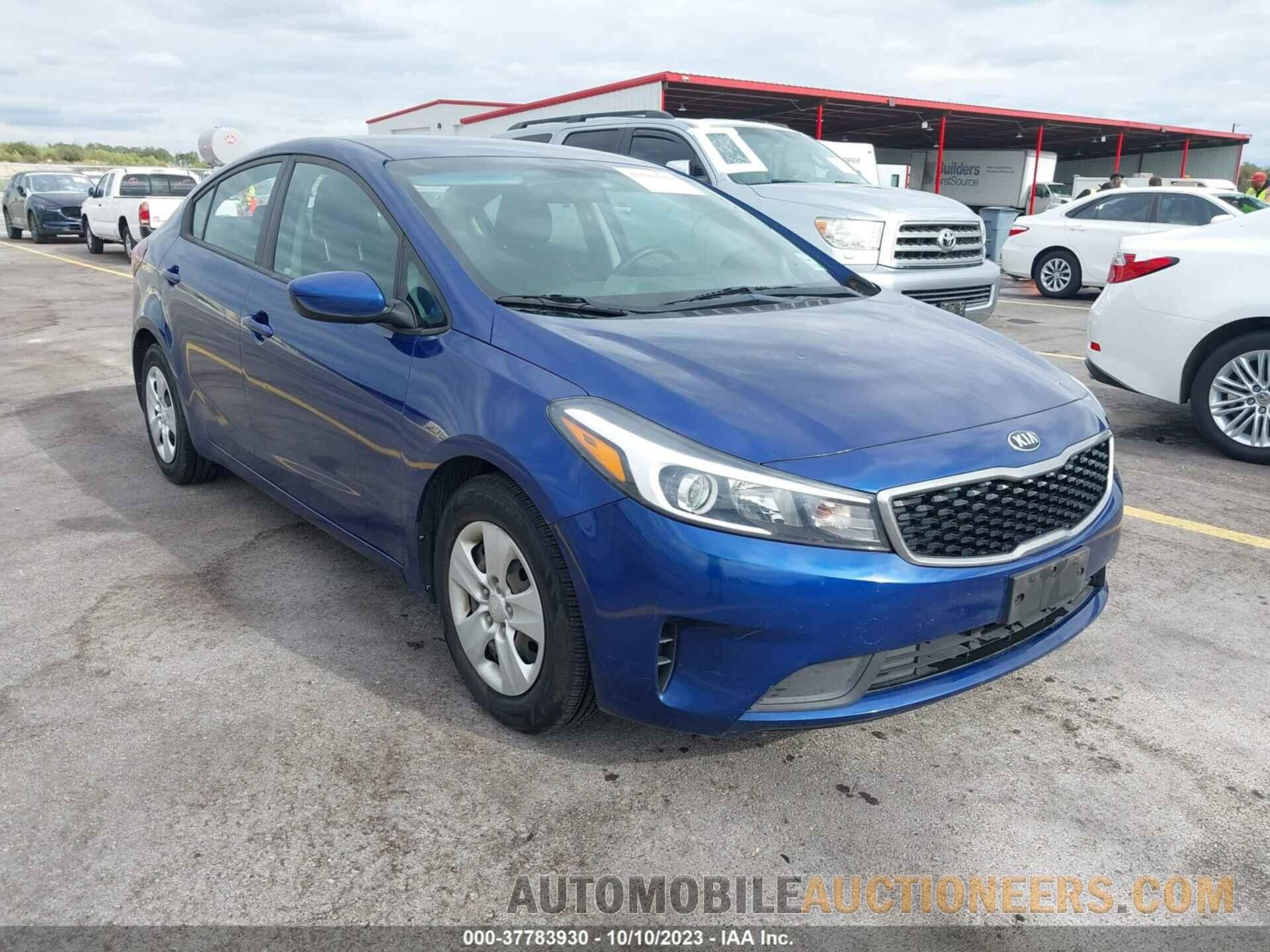 3KPFK4A77JE181372 KIA FORTE 2018