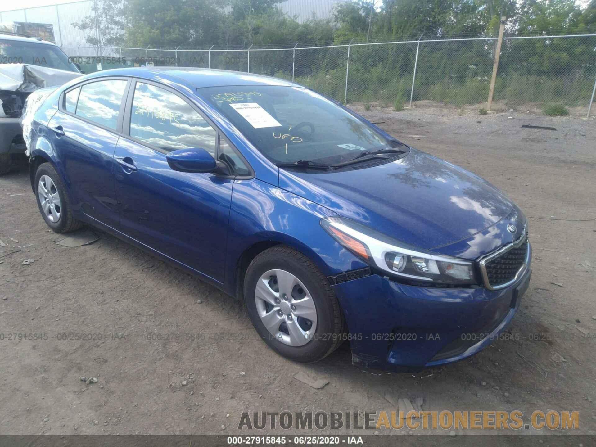 3KPFK4A77JE219750 KIA FORTE 2018