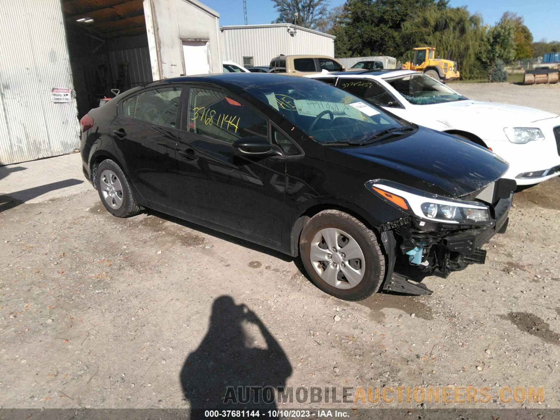 3KPFK4A77JE234832 KIA FORTE 2018