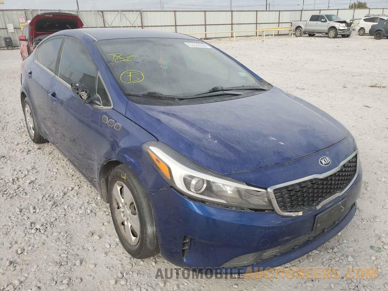 3KPFK4A78HE129484 KIA FORTE 2017