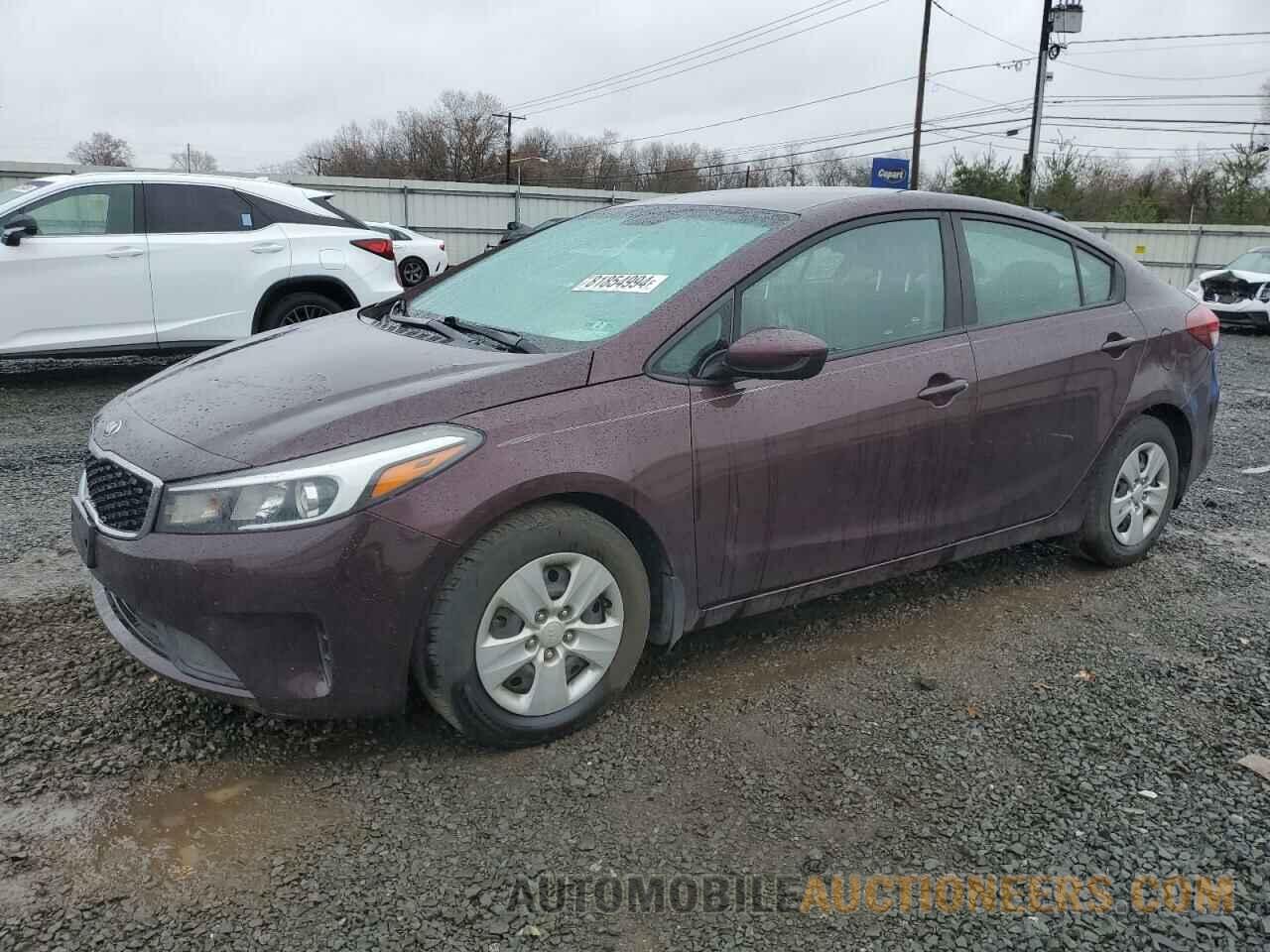 3KPFK4A78JE164595 KIA FORTE 2018